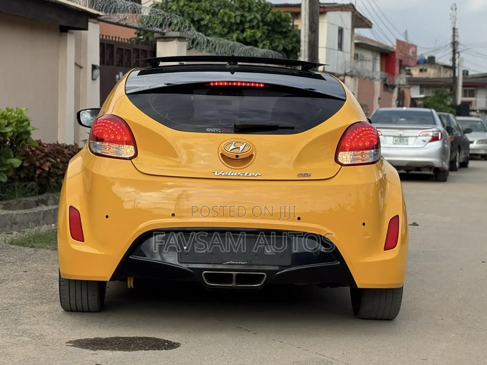 Hyundai Veloster Automatic 2012 Yellow
