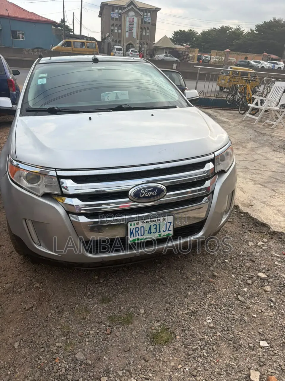 Ford Edge 2012 Silver
