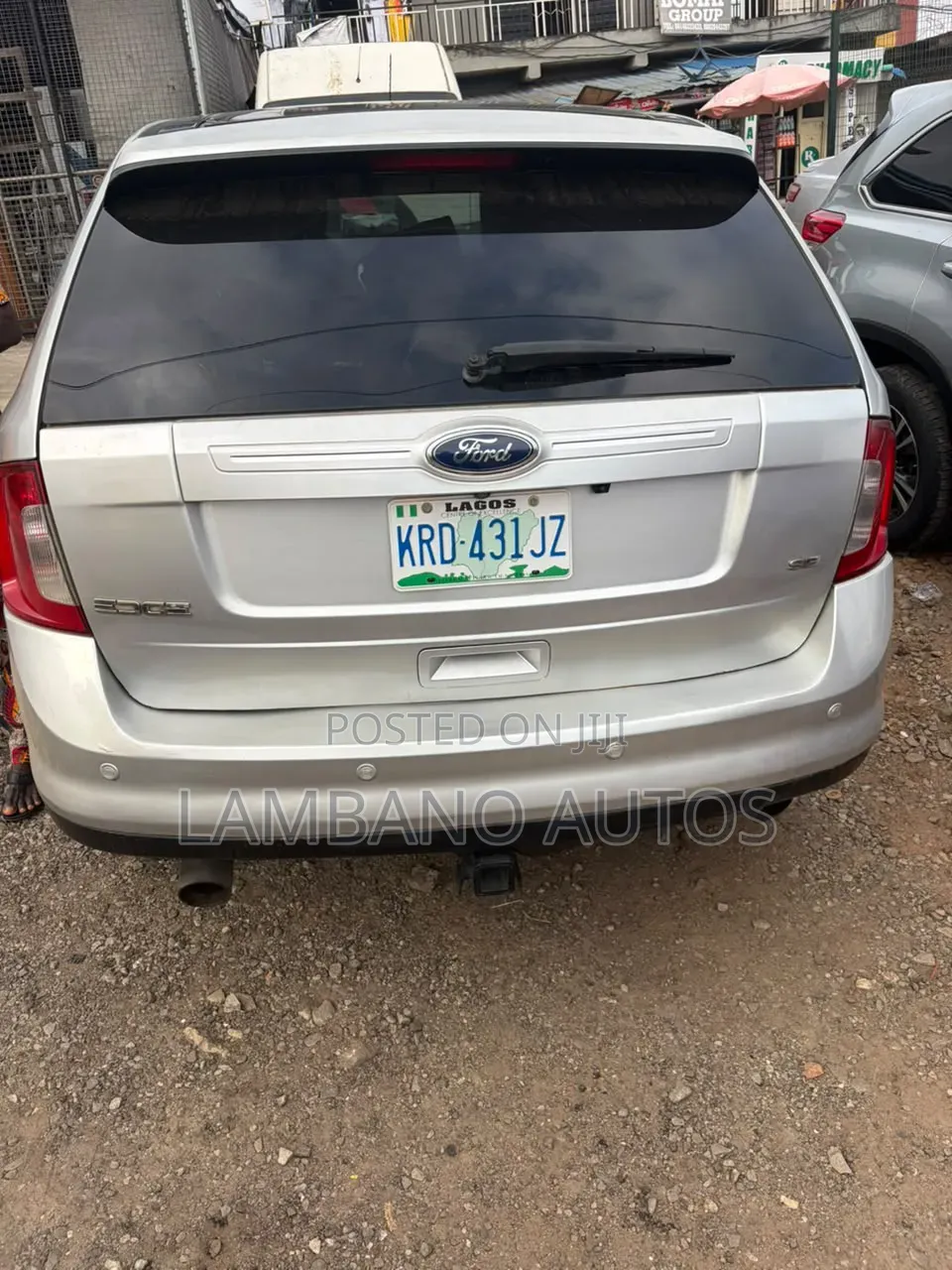 Ford Edge 2012 Silver