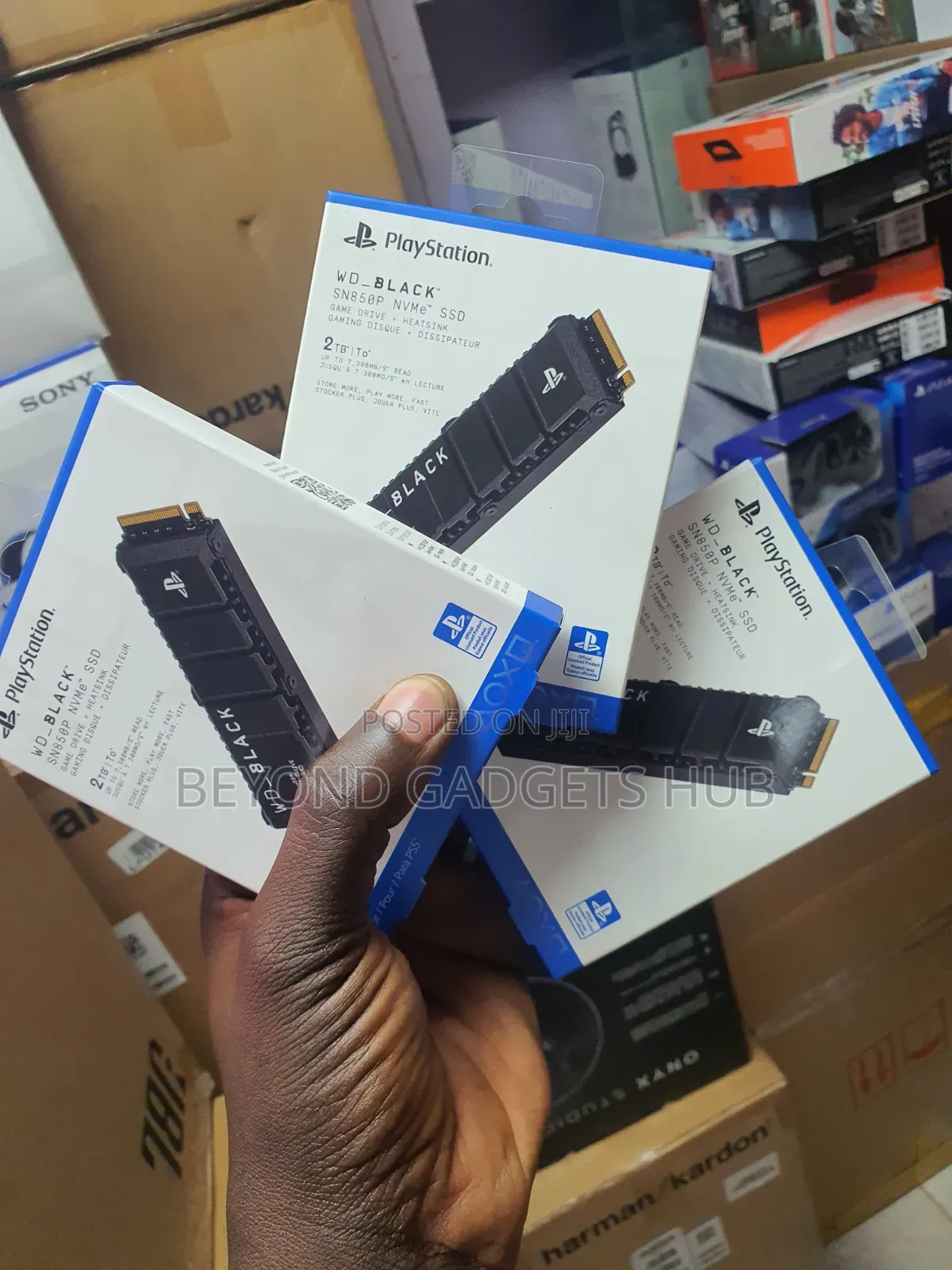 WD_BLACK SN850P NVMe SSD for PS5 Consoles (2TB),internal Memory