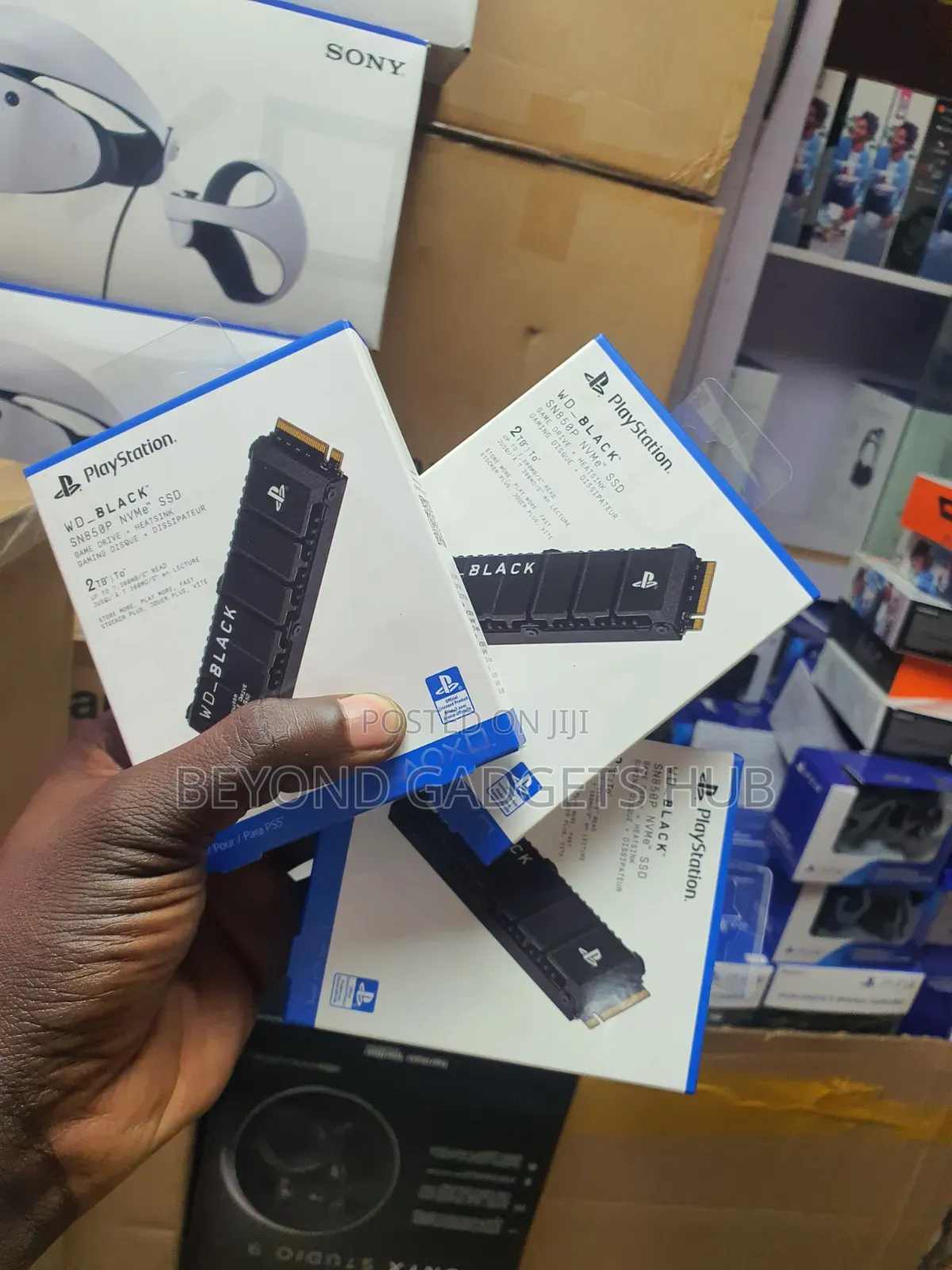 WD_BLACK SN850P NVMe SSD for PS5 Consoles (2TB),internal Memory