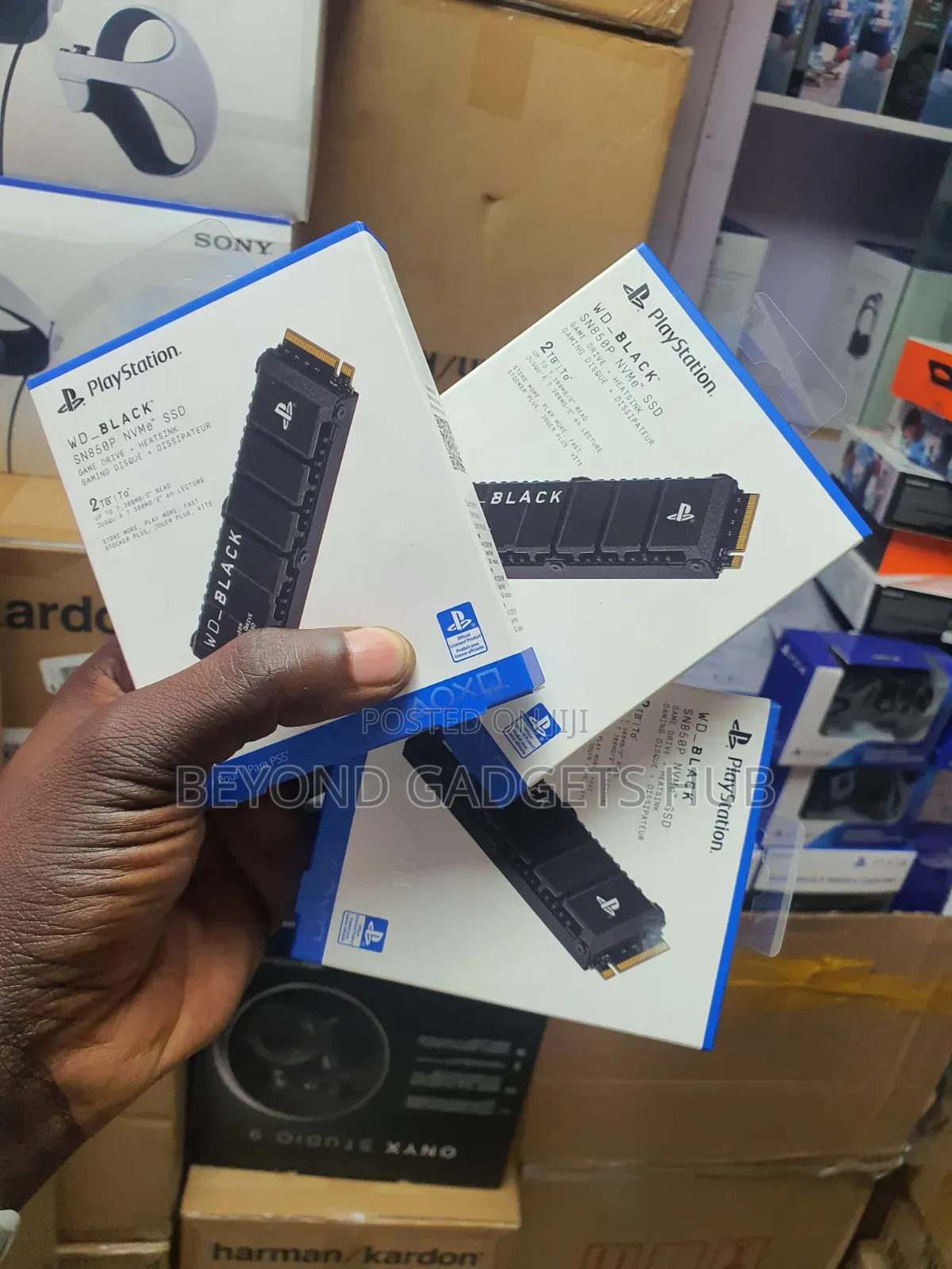 WD_BLACK SN850P NVMe SSD for PS5 Consoles (2TB),internal Memory
