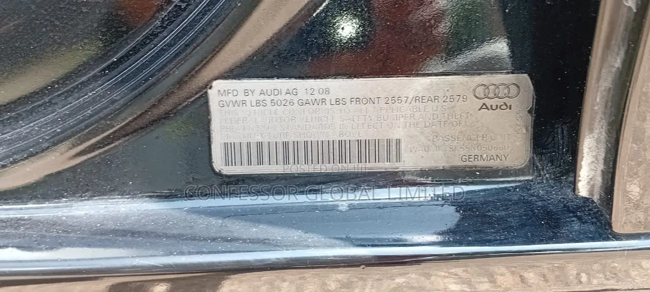 Audi A4 2010 Black