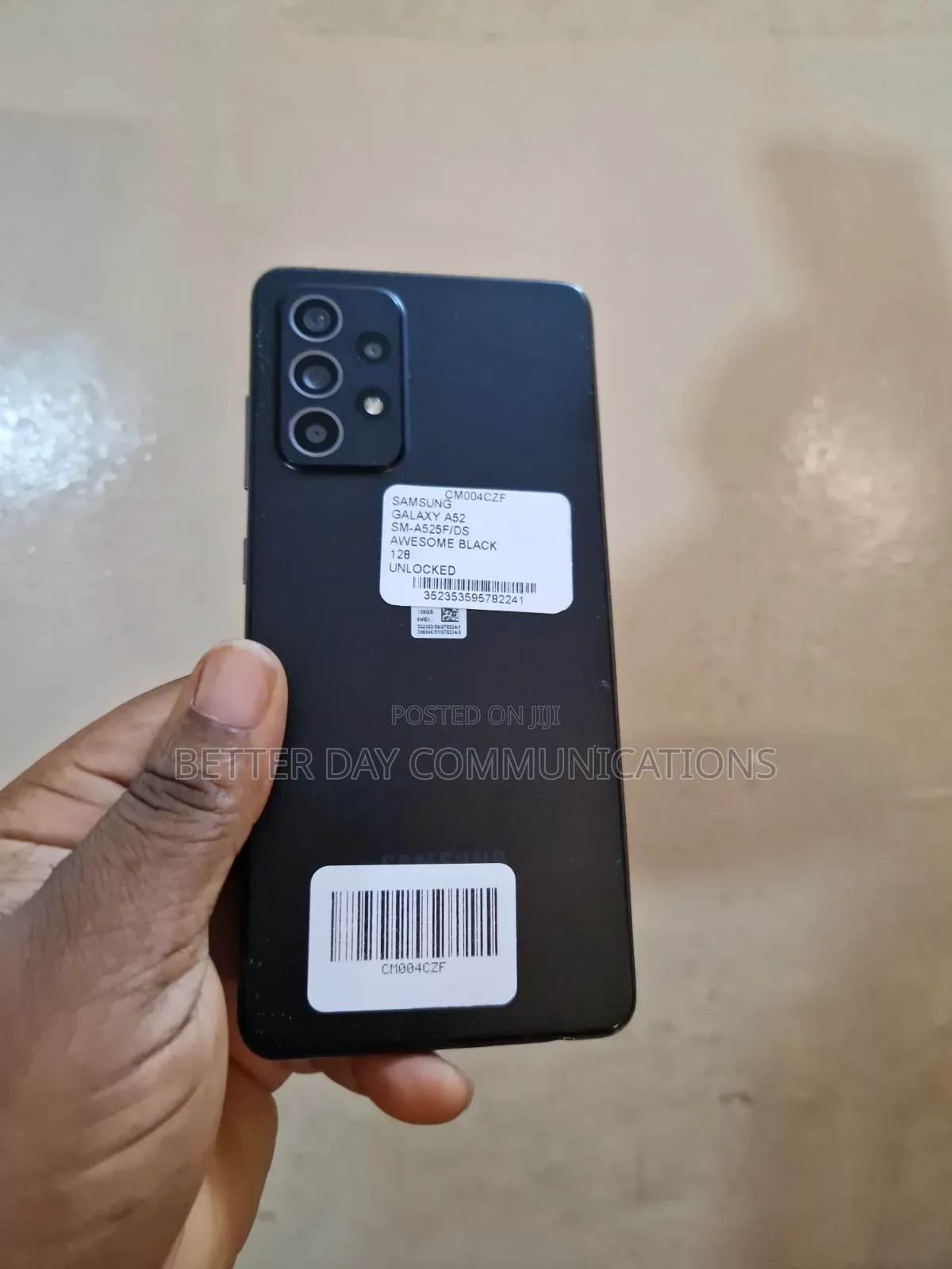 Samsung Galaxy A52 128 GB Black
