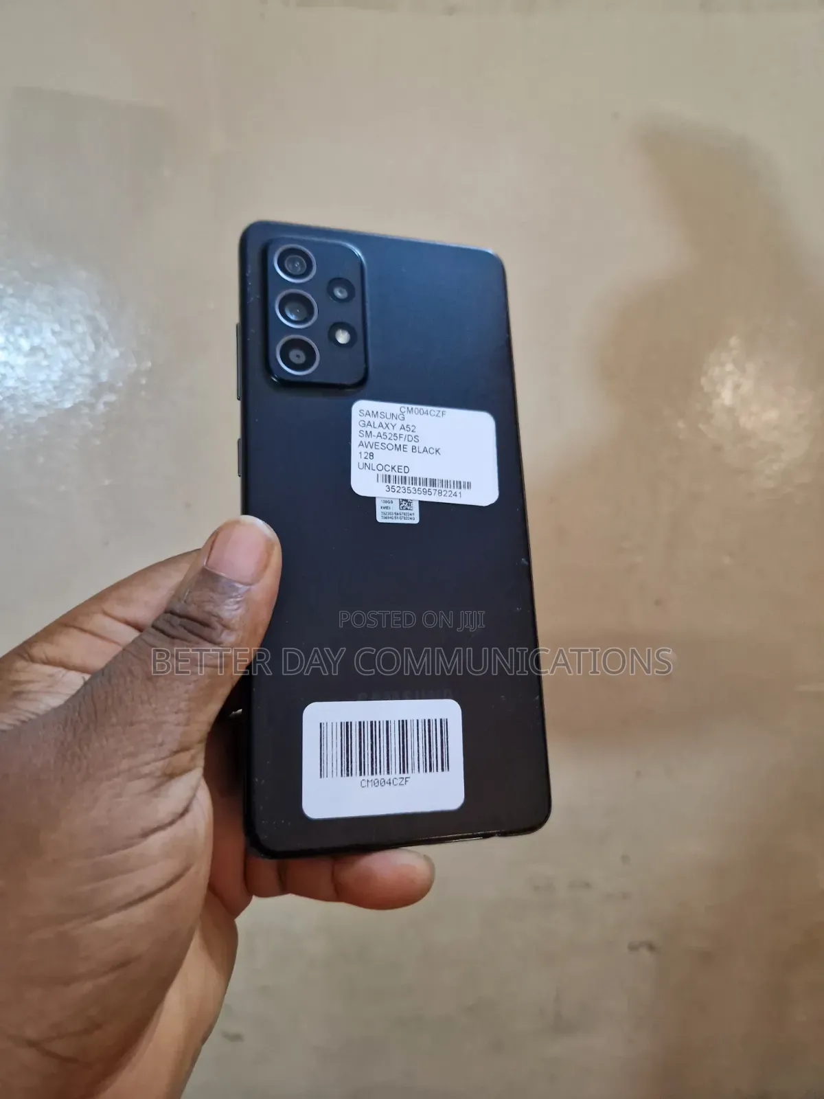 Samsung Galaxy A52 128 GB Black