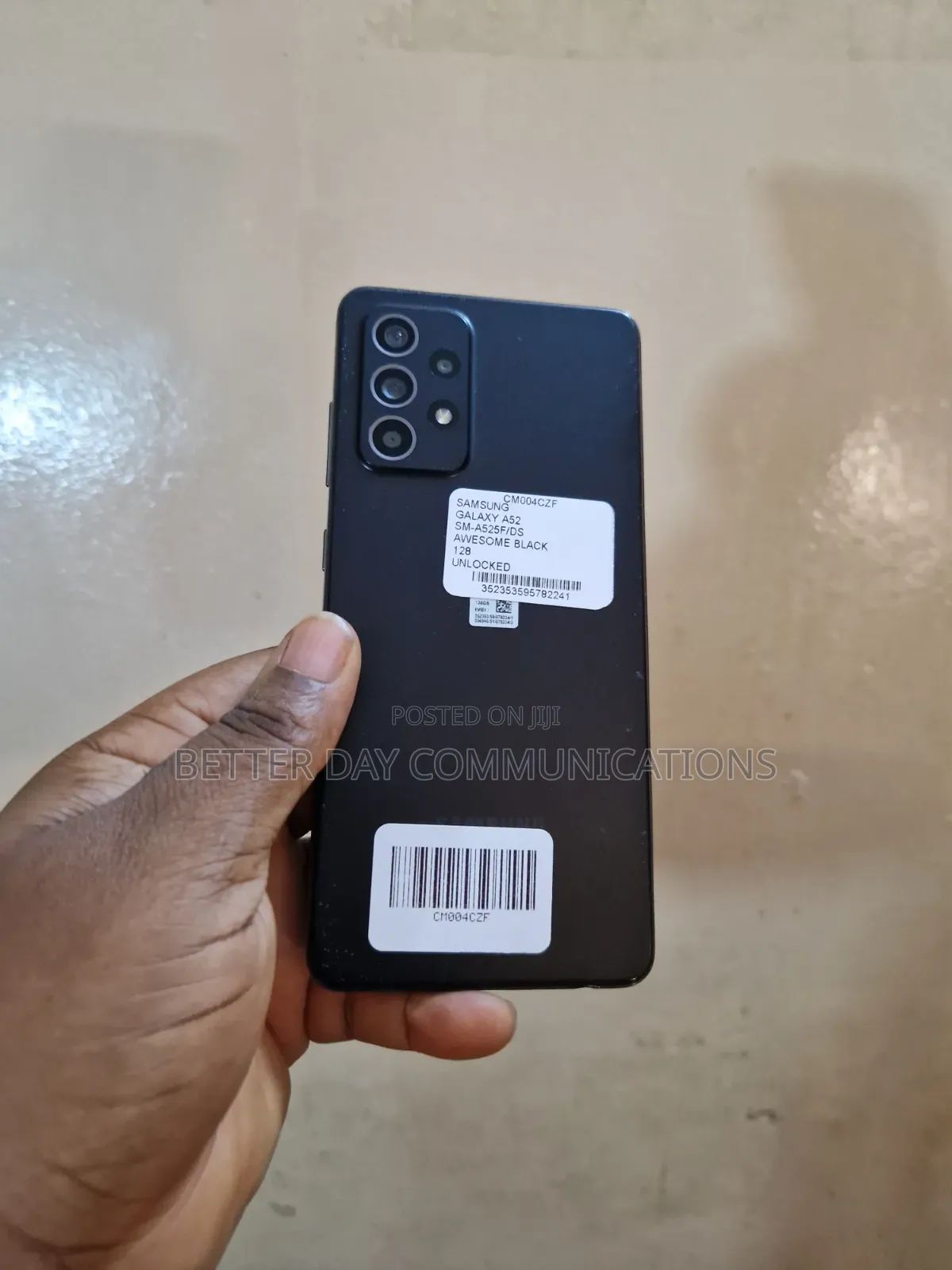Samsung Galaxy A52 128 GB Black