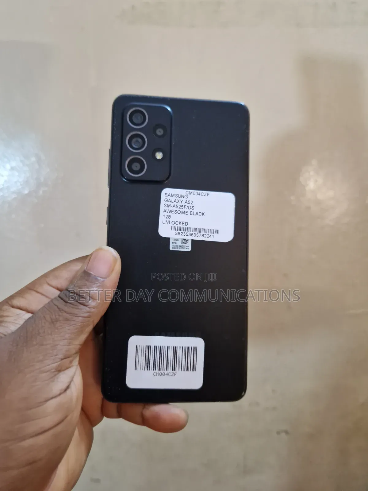 Samsung Galaxy A52 128 GB Black