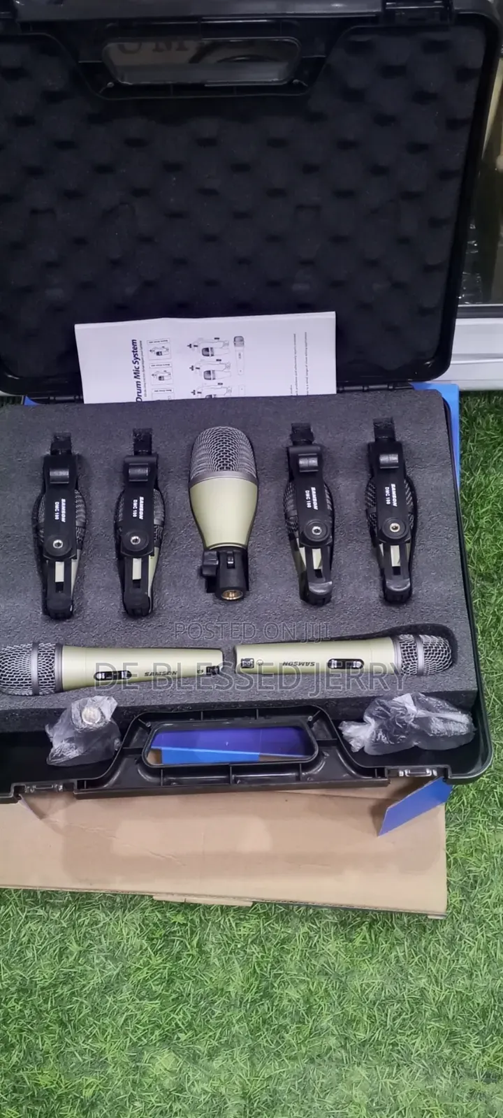 Samson Drum Mic 5set