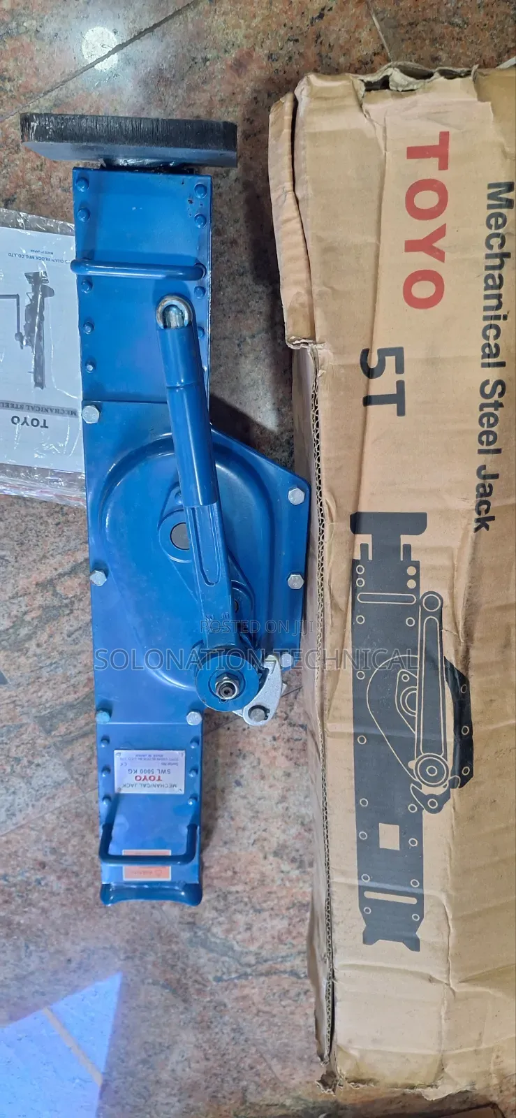 5ton Mechanical Jack Toyo