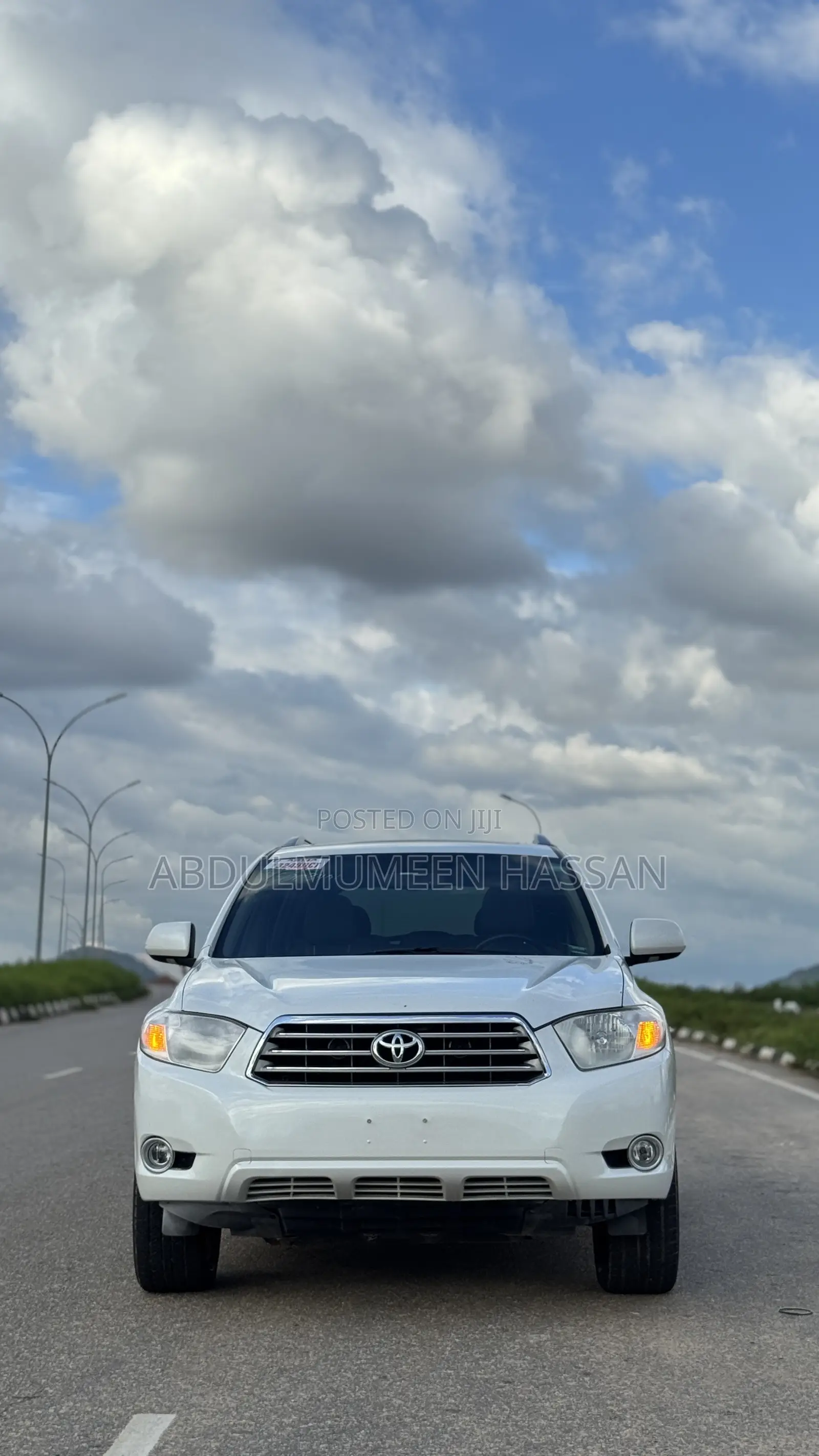 Toyota Highlander Limited 2010 White