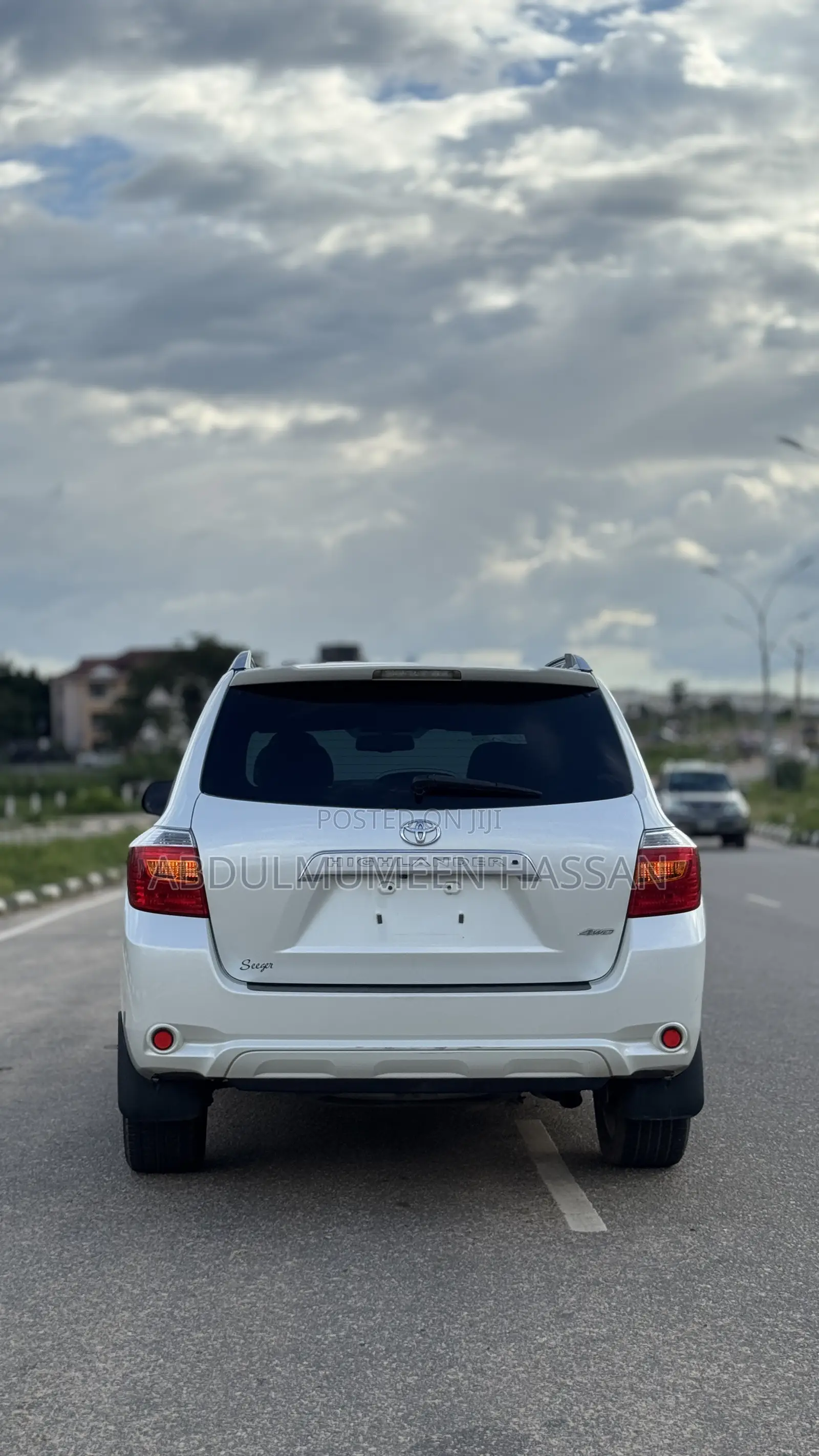 Toyota Highlander Limited 2010 White