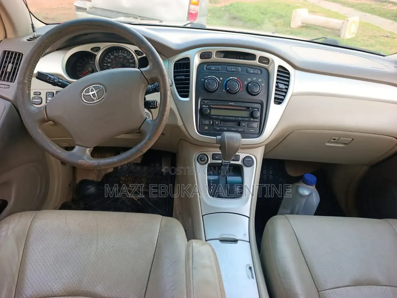 Toyota Highlander V6 2006 Red
