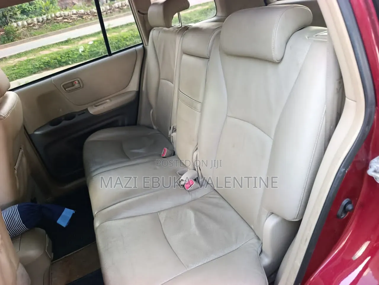 Toyota Highlander V6 2006 Red