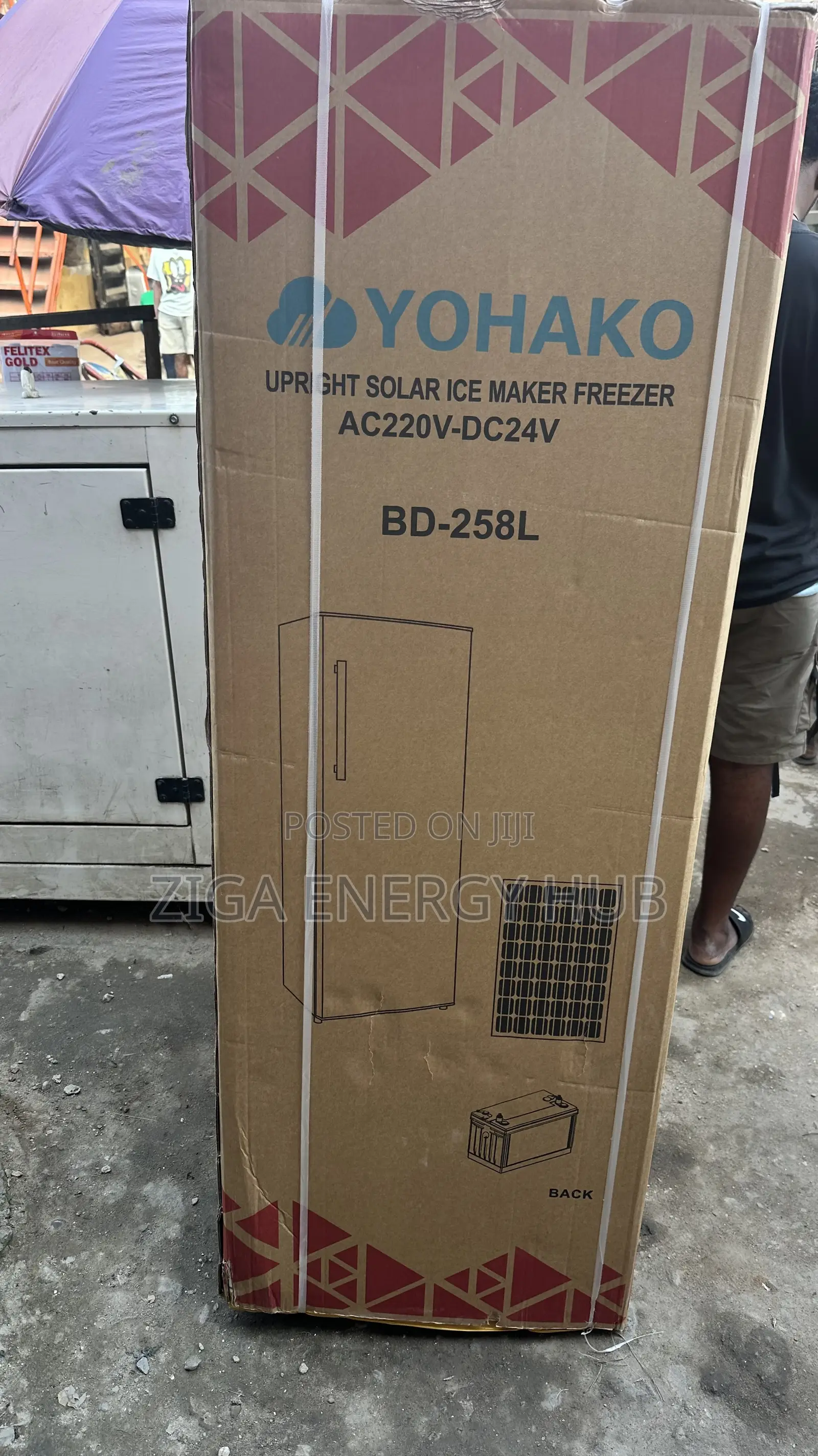 Solar Ice Maker 258 Liters