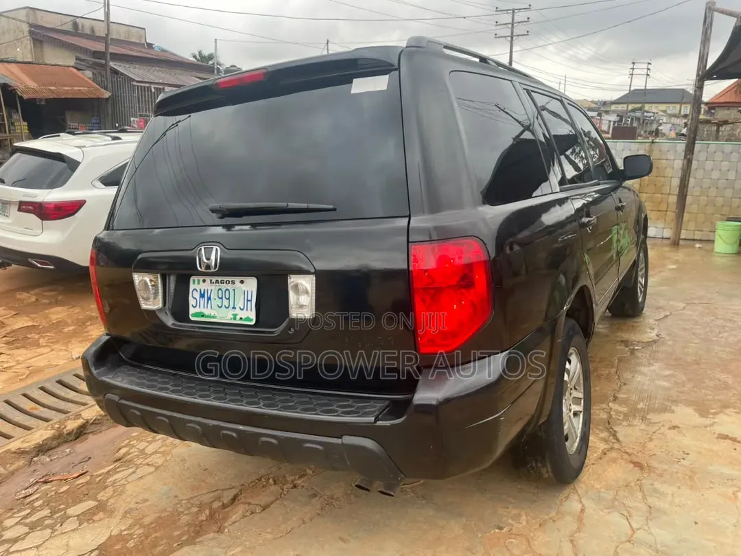 Honda Pilot EX-L 4x4 (3.5L 6cyl 5A) 2004 Black