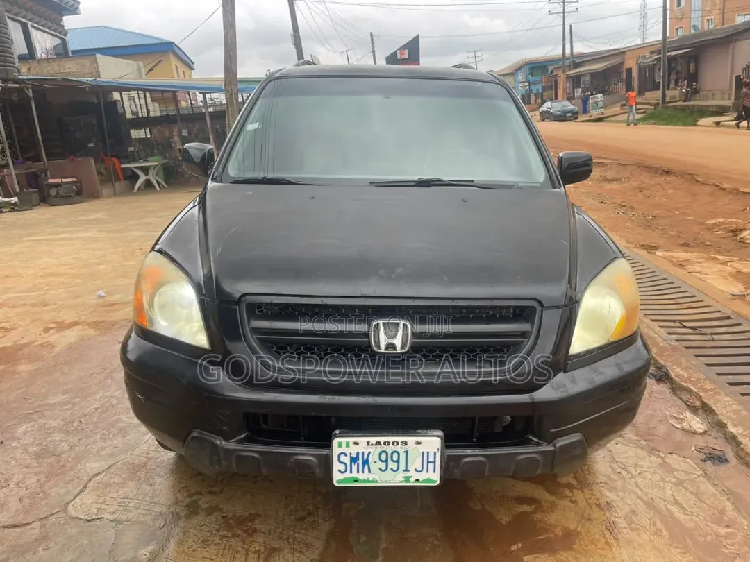 Honda Pilot EX-L 4x4 (3.5L 6cyl 5A) 2004 Black