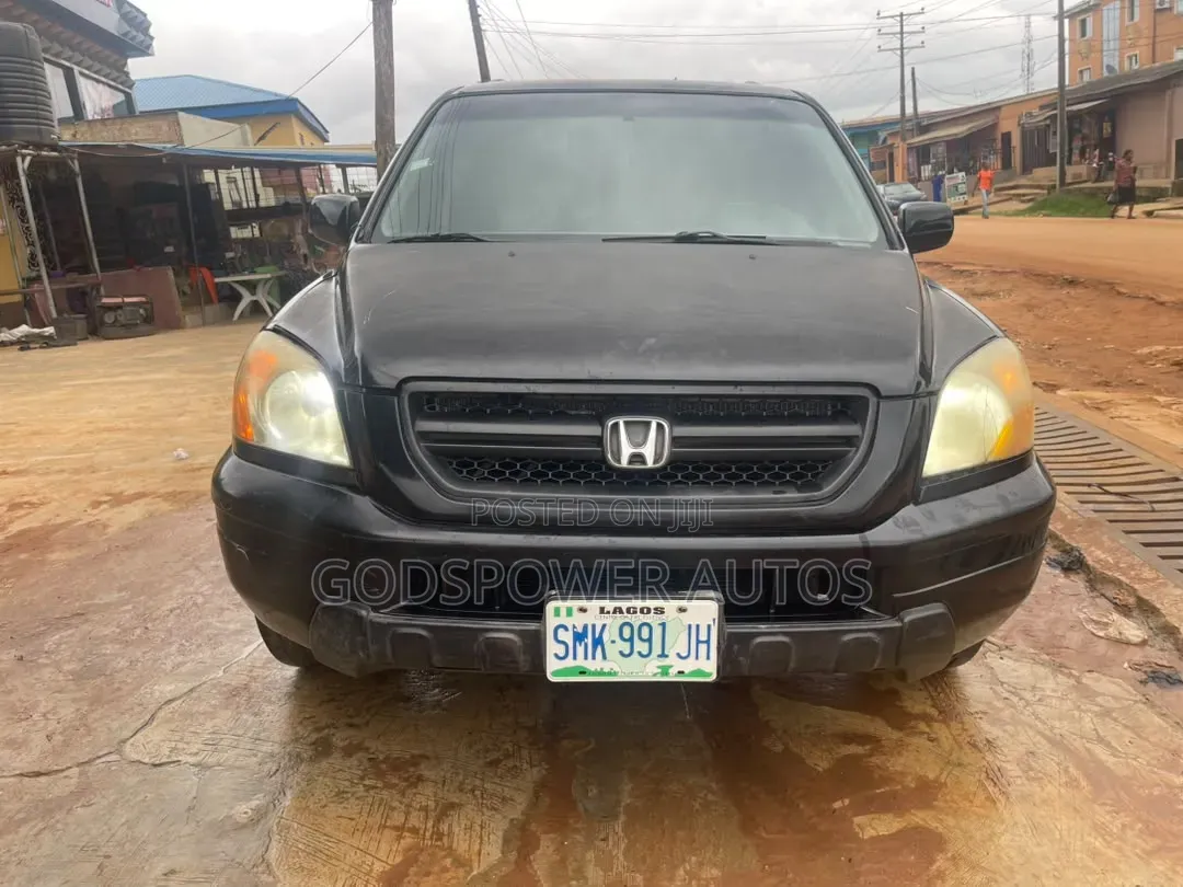 Honda Pilot EX-L 4x4 (3.5L 6cyl 5A) 2004 Black