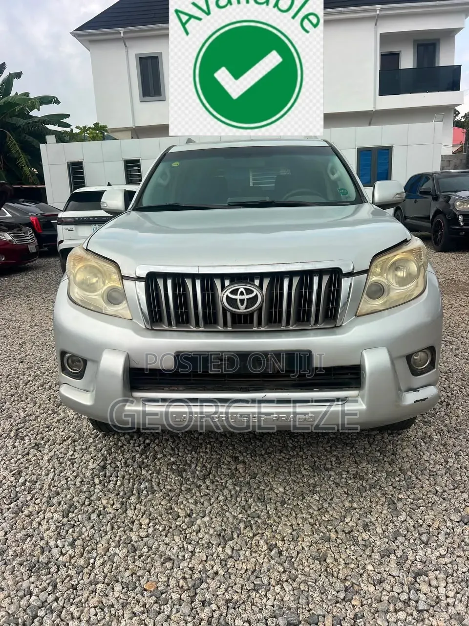 Toyota Land Cruiser Prado 2010 Silver