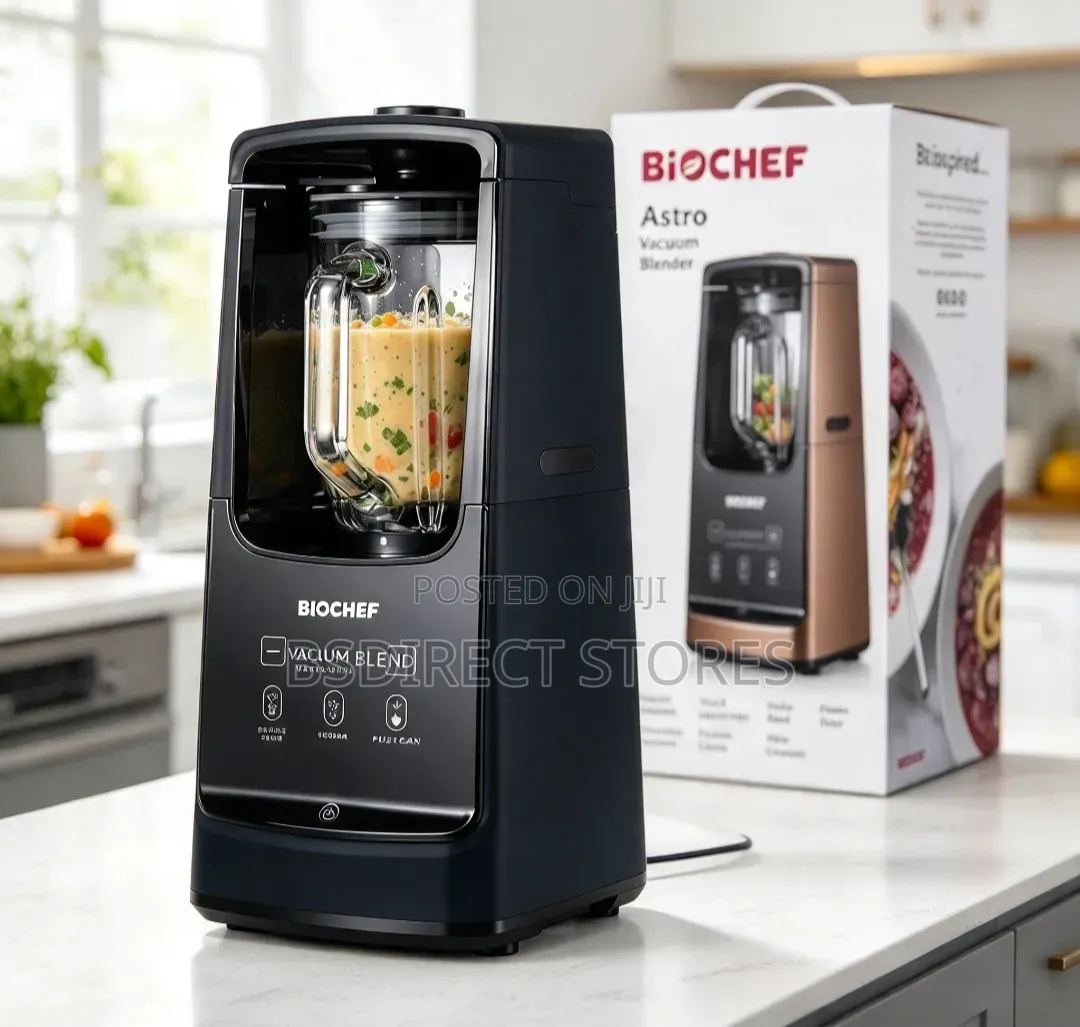 Biochef Astro Vacuum Blender • 1000w Motor • 750ml Glass Jug