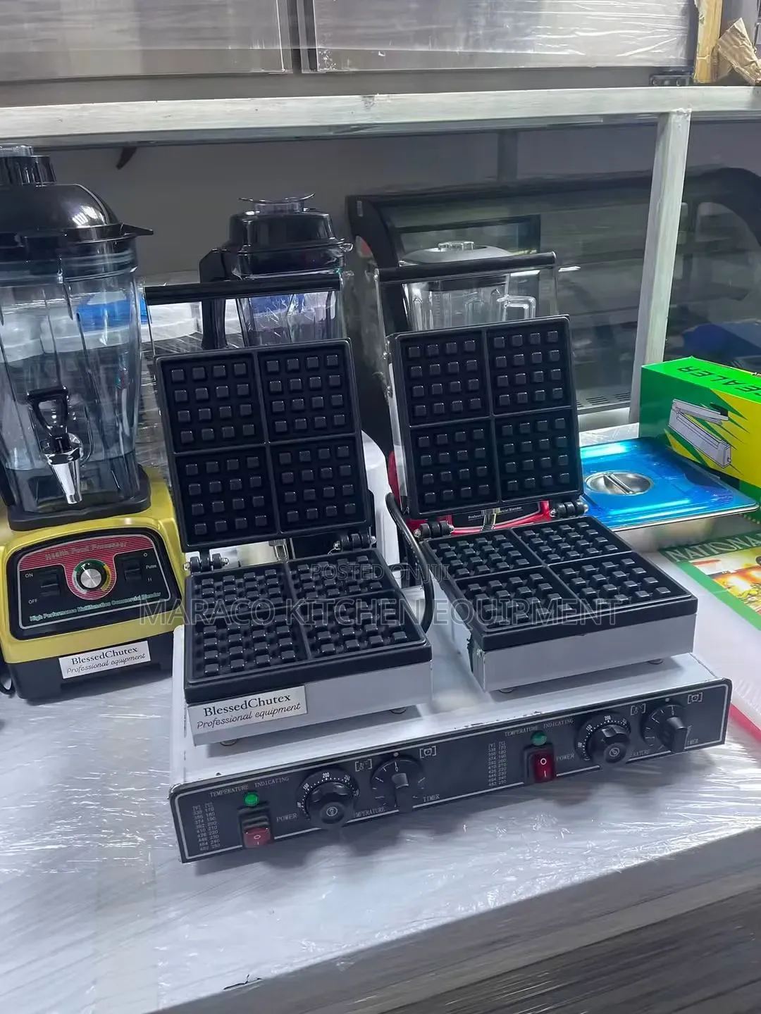 Waffle Maker Double