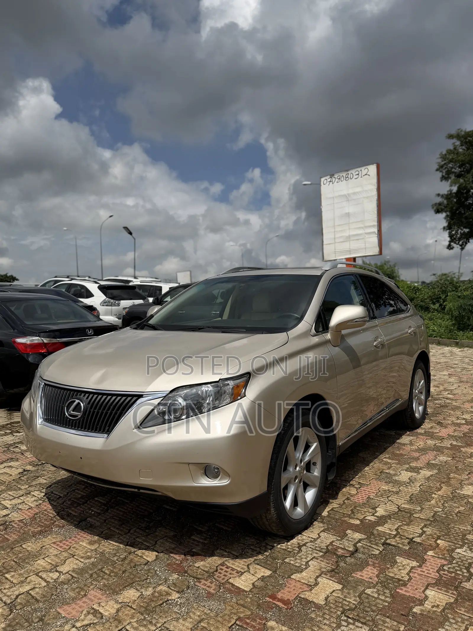 Lexus RX 350 AWD 2012 Gold