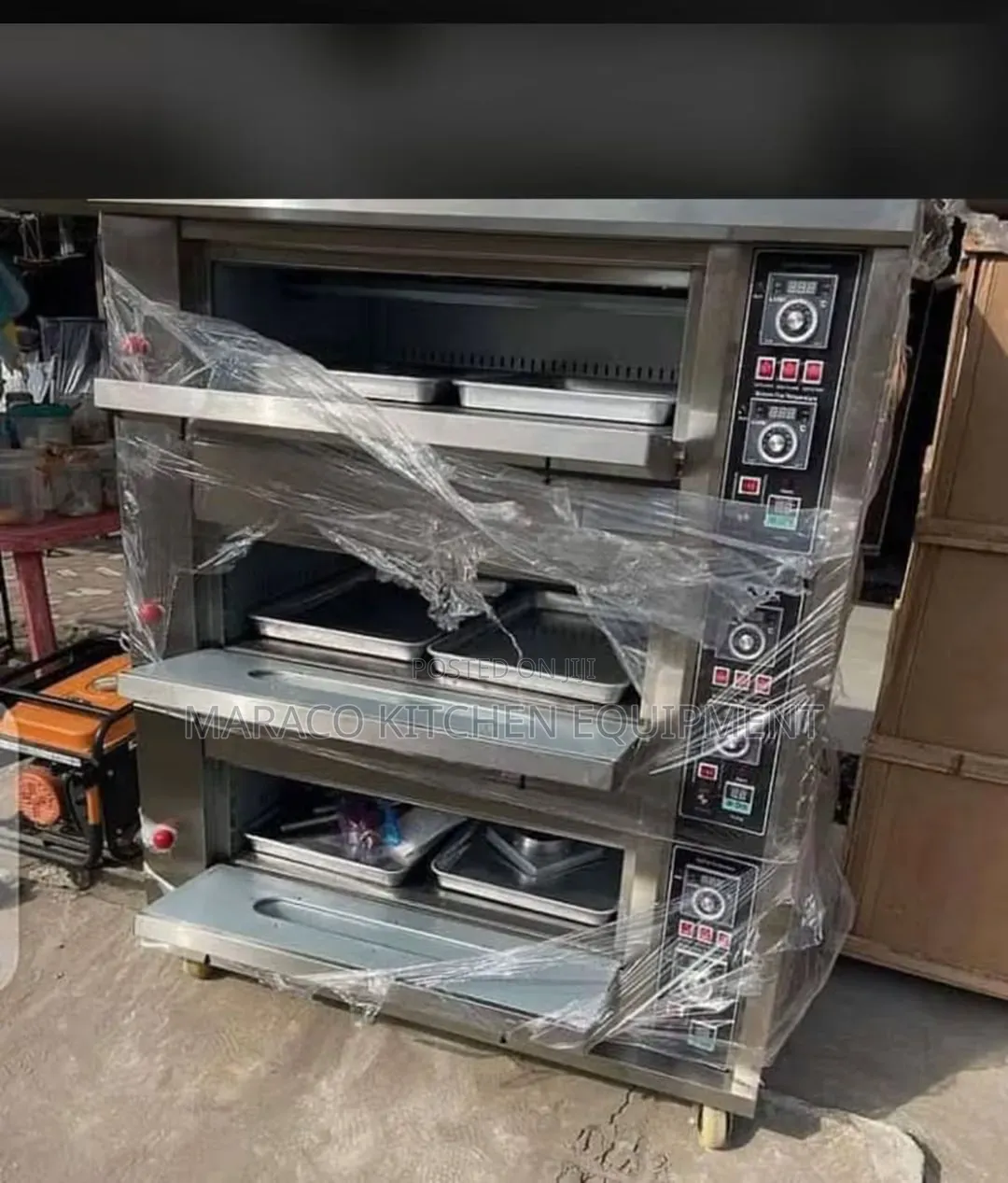 6trays Gas Oven