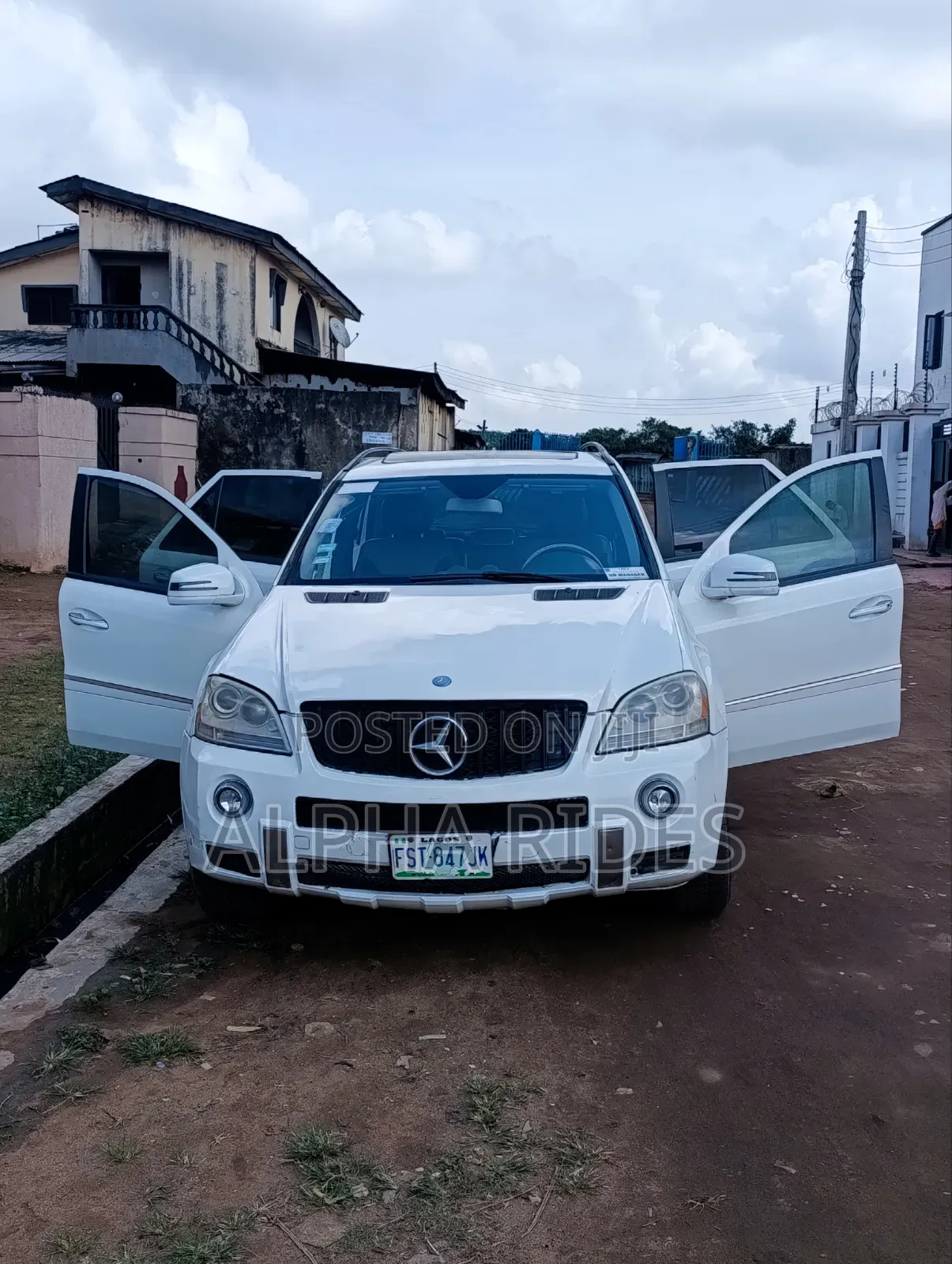 Mercedes-Benz M Class ML 550 4Matic 2008 White