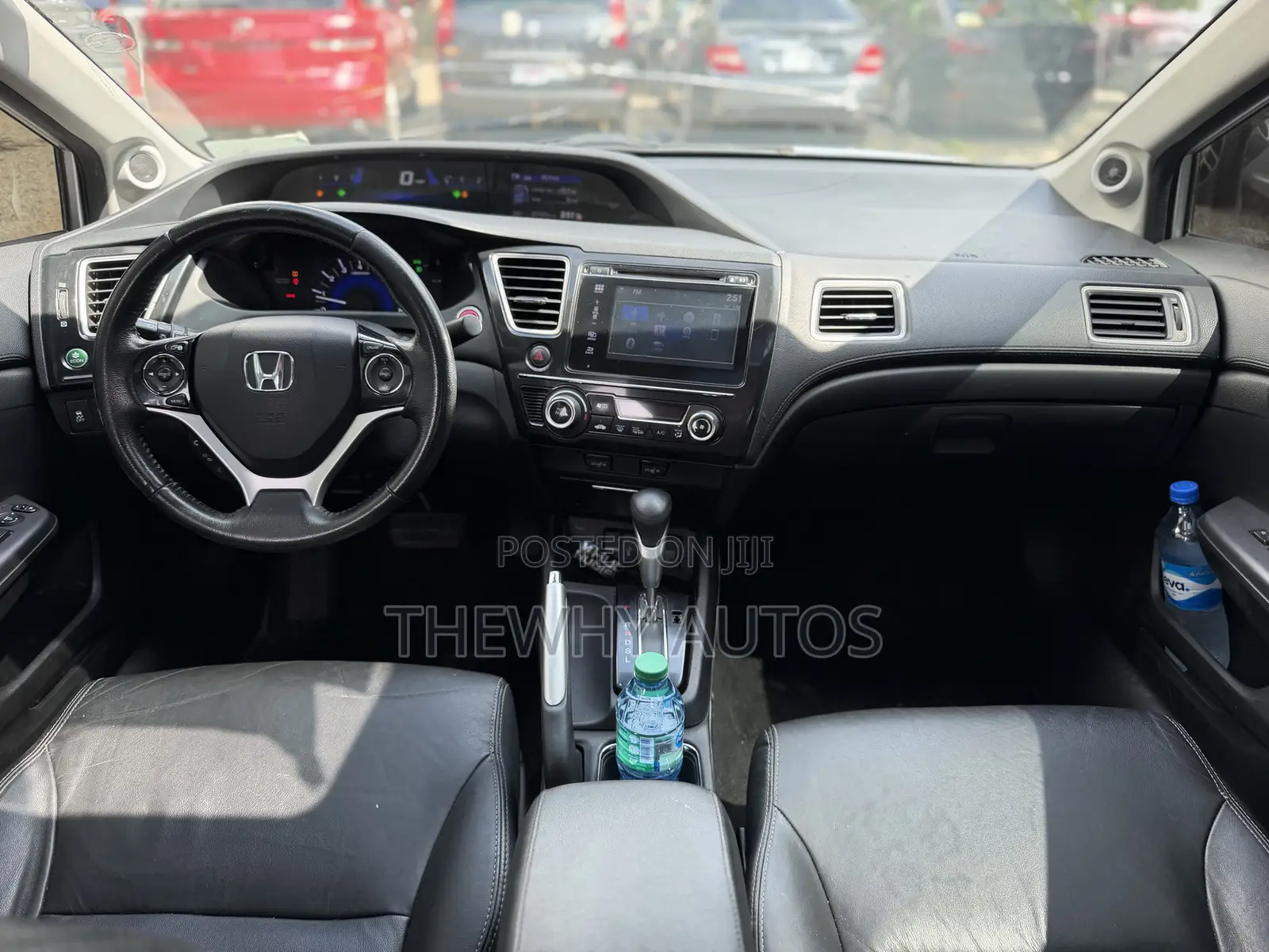 Honda Civic EX-L w/Navigation 4dr Sedan (1.8L 4cyl CVT) 2015 Silver