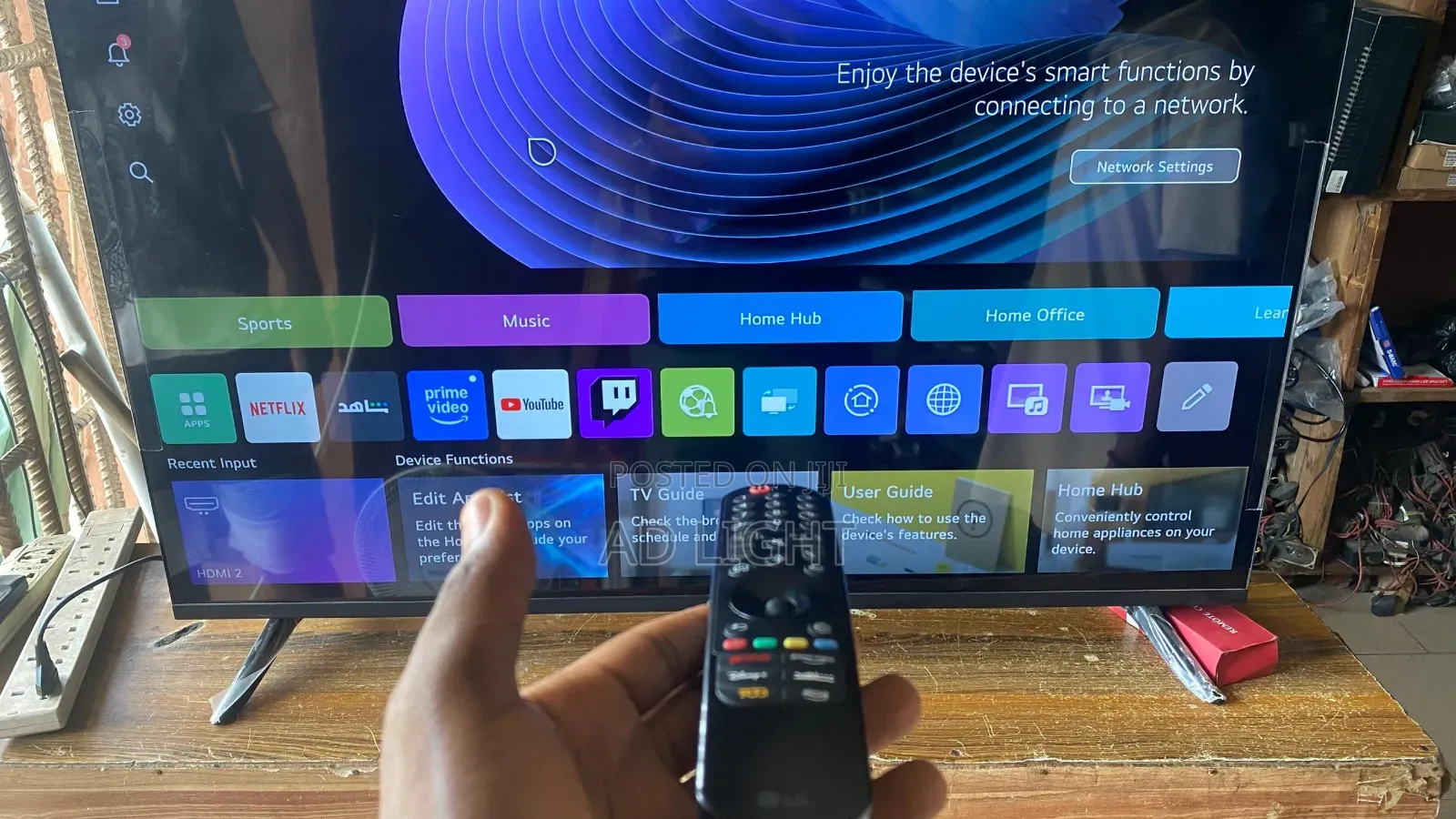 European Used LG 49 Inches Smart