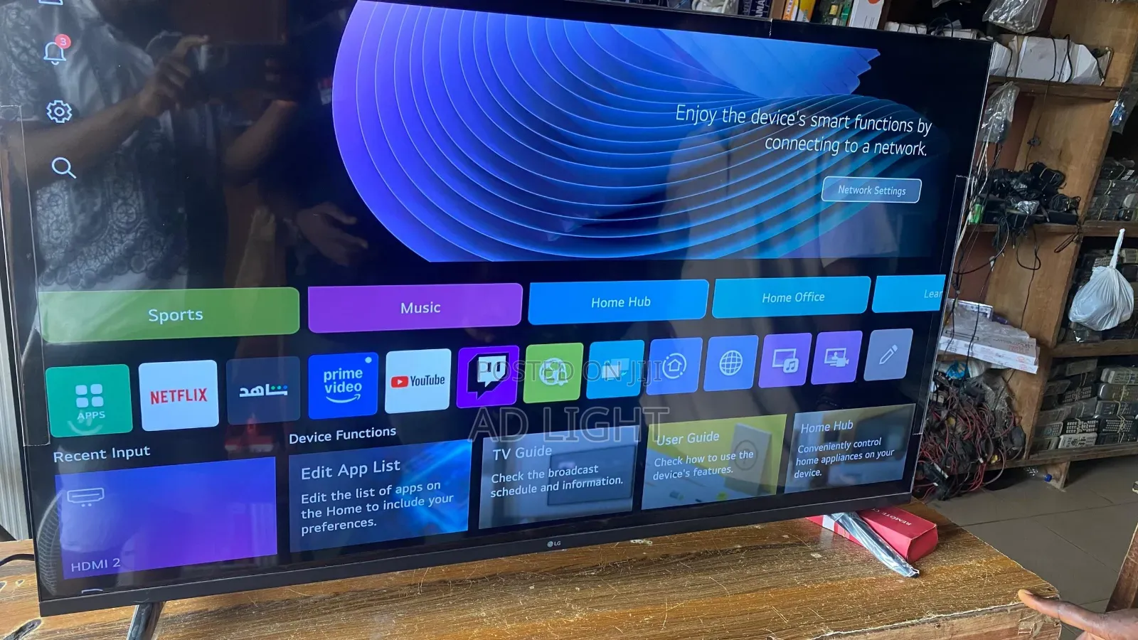 European Used LG 49 Inches Smart