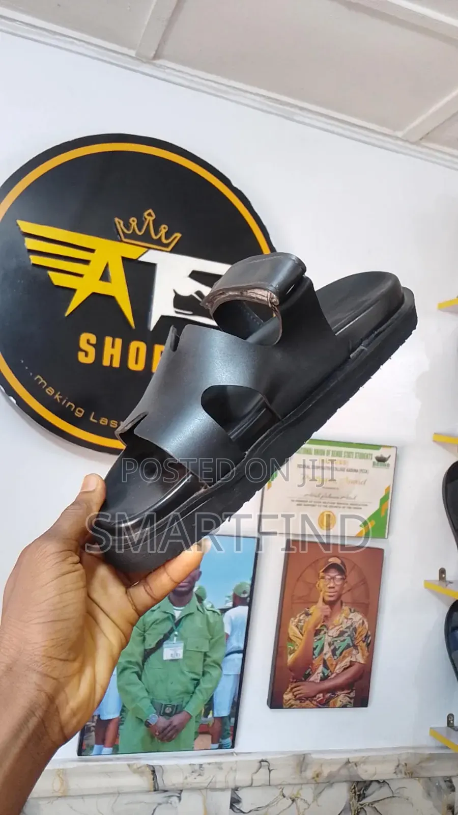 At Signature Slide in Jet Black