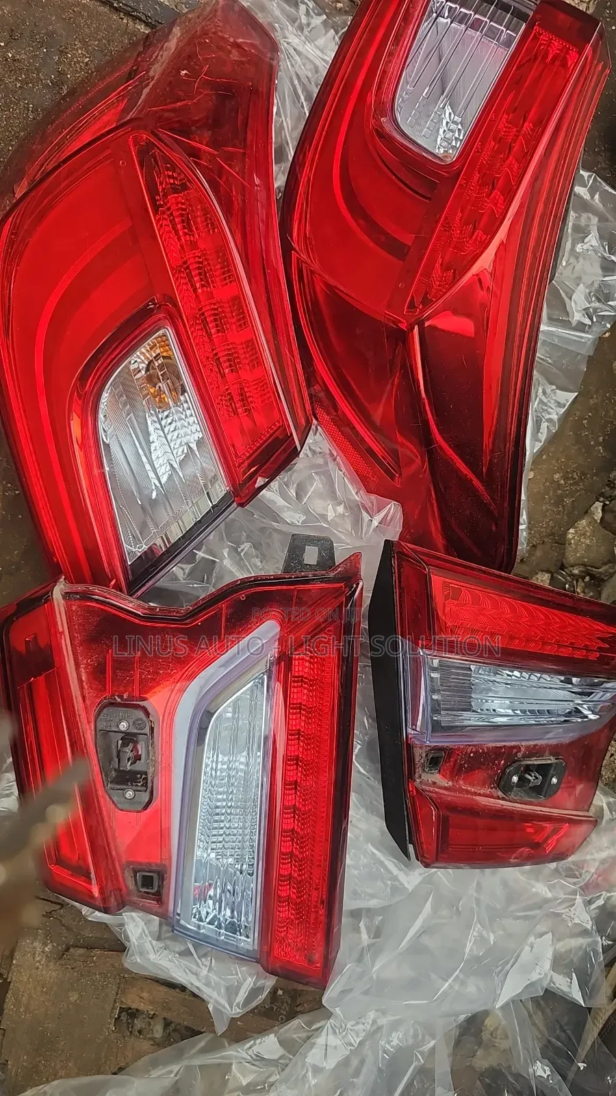 Complete Back Lights Honda Accord