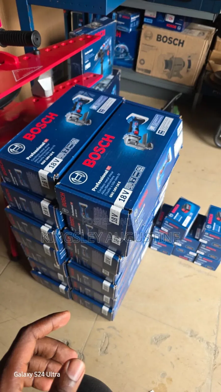 Bosch Cordless Metal Shear GSC 18v-16e