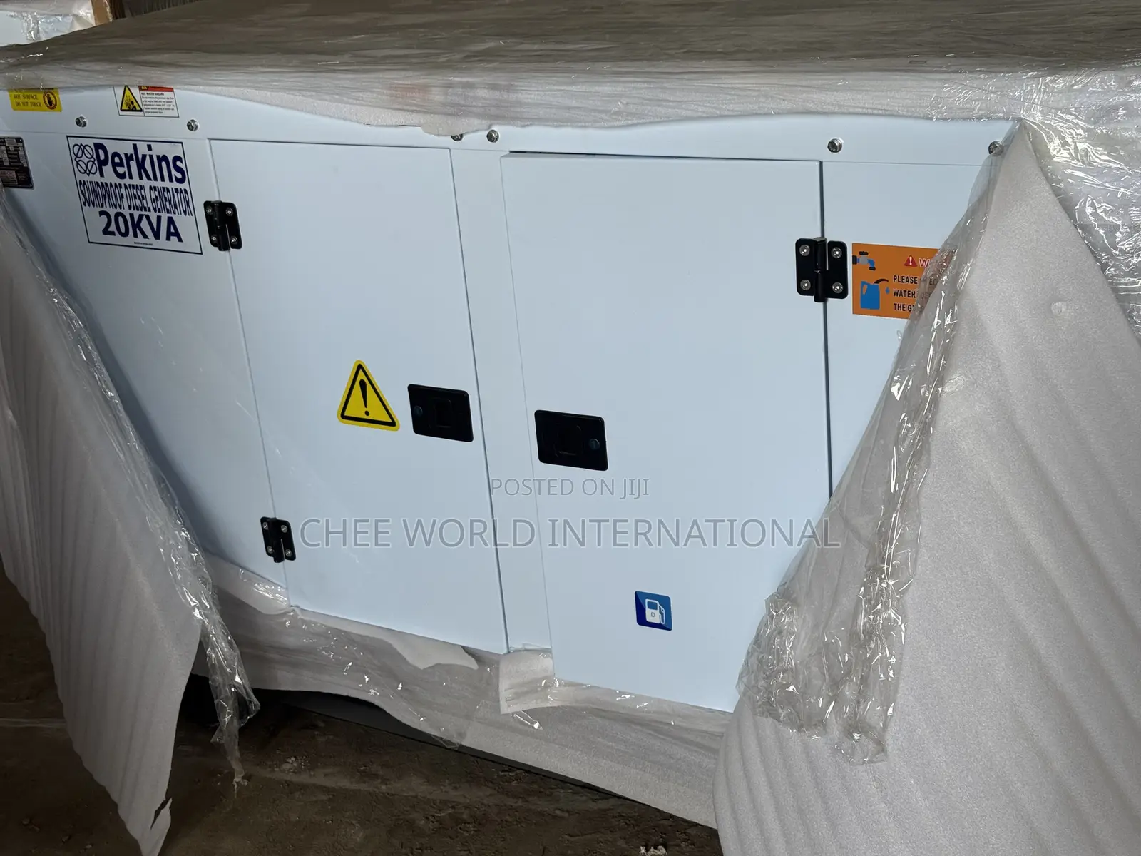 20kVA Original Perkins Silent/Soundproof Diesel Generator copper Coil