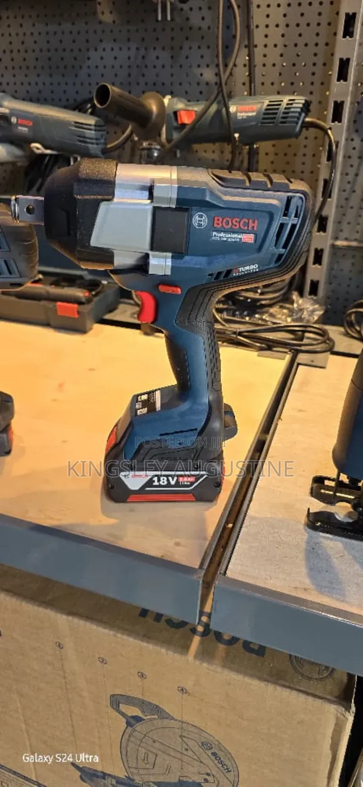 Bosch Impact Wrench GDS 18v-1000 Battery Impact BSH6019J8300