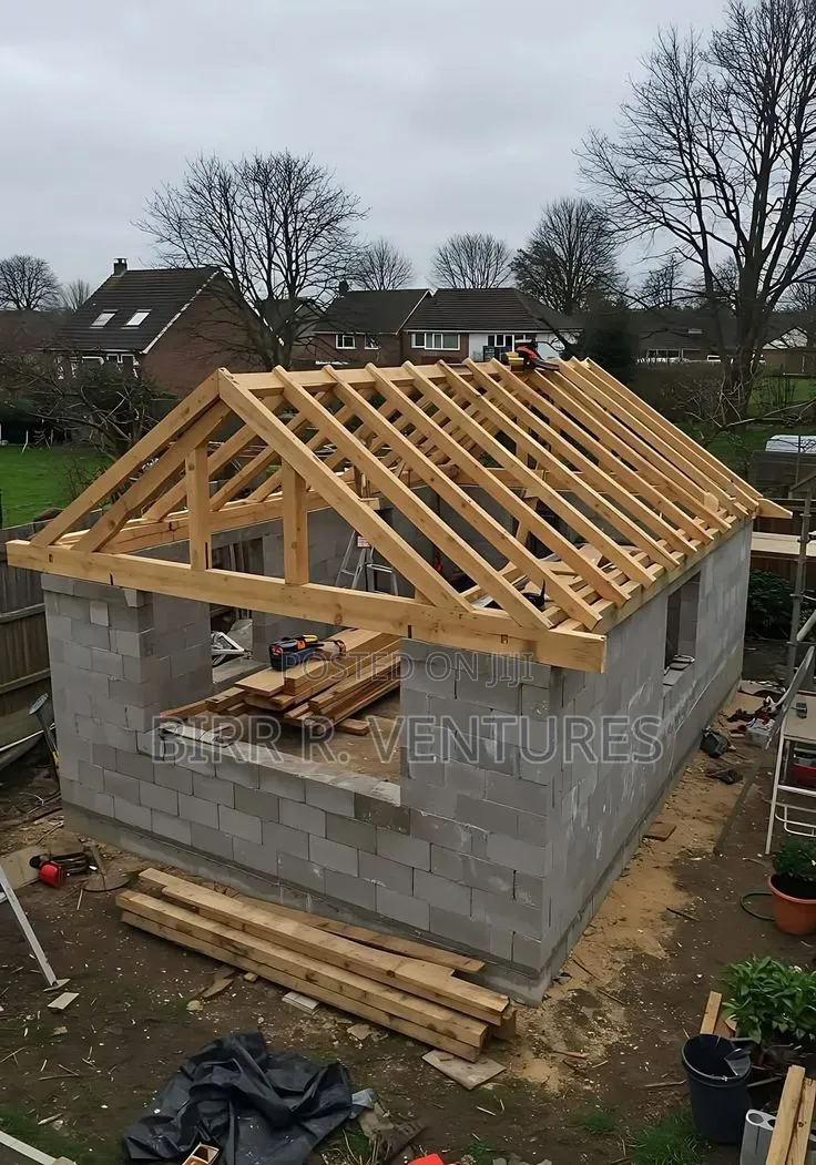 Strong Timber Roof Frame