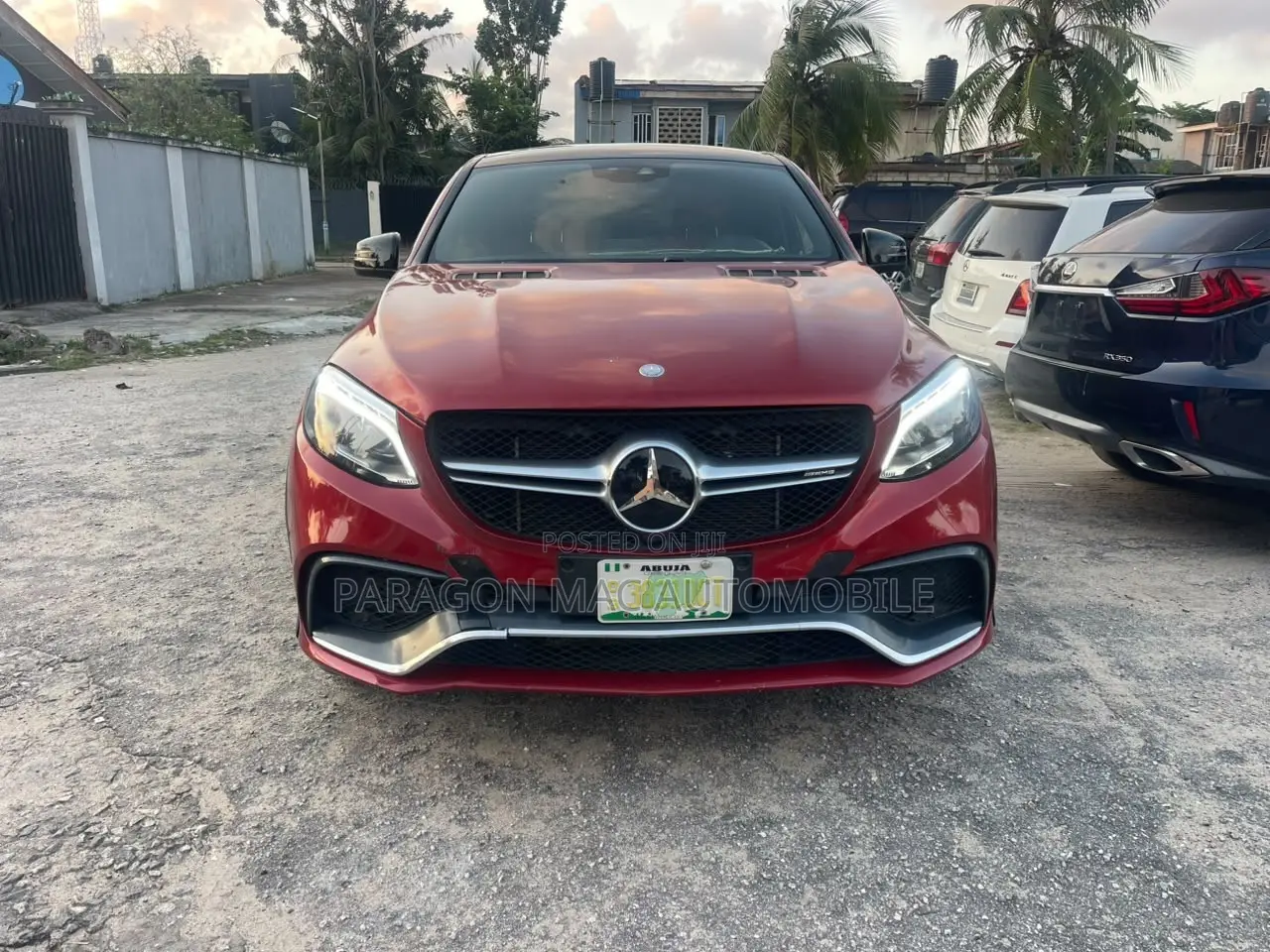 Mercedes-Benz GLE-Class AMG GLE 63 S 4MATIC 2016 Red