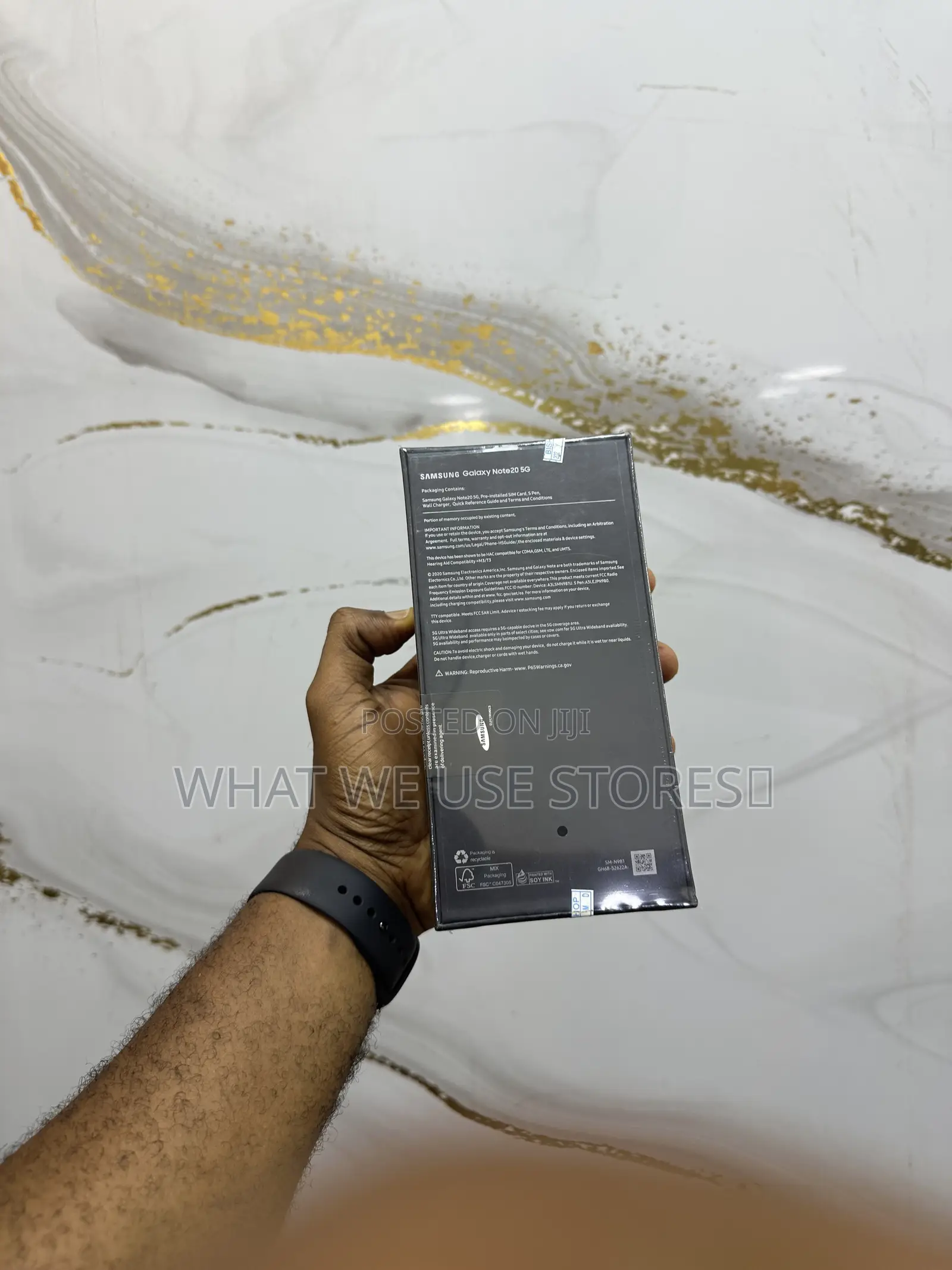 New Samsung Galaxy S20 128 GB Black