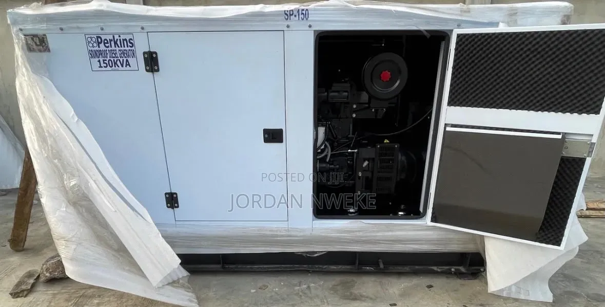 150kva Perkins Soundproof Diesel Generator With 2 Years Warranty