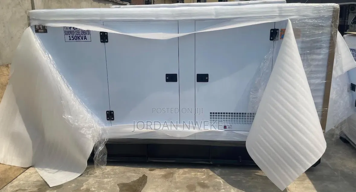 150kva Perkins Soundproof Diesel Generator With 2 Years Warranty