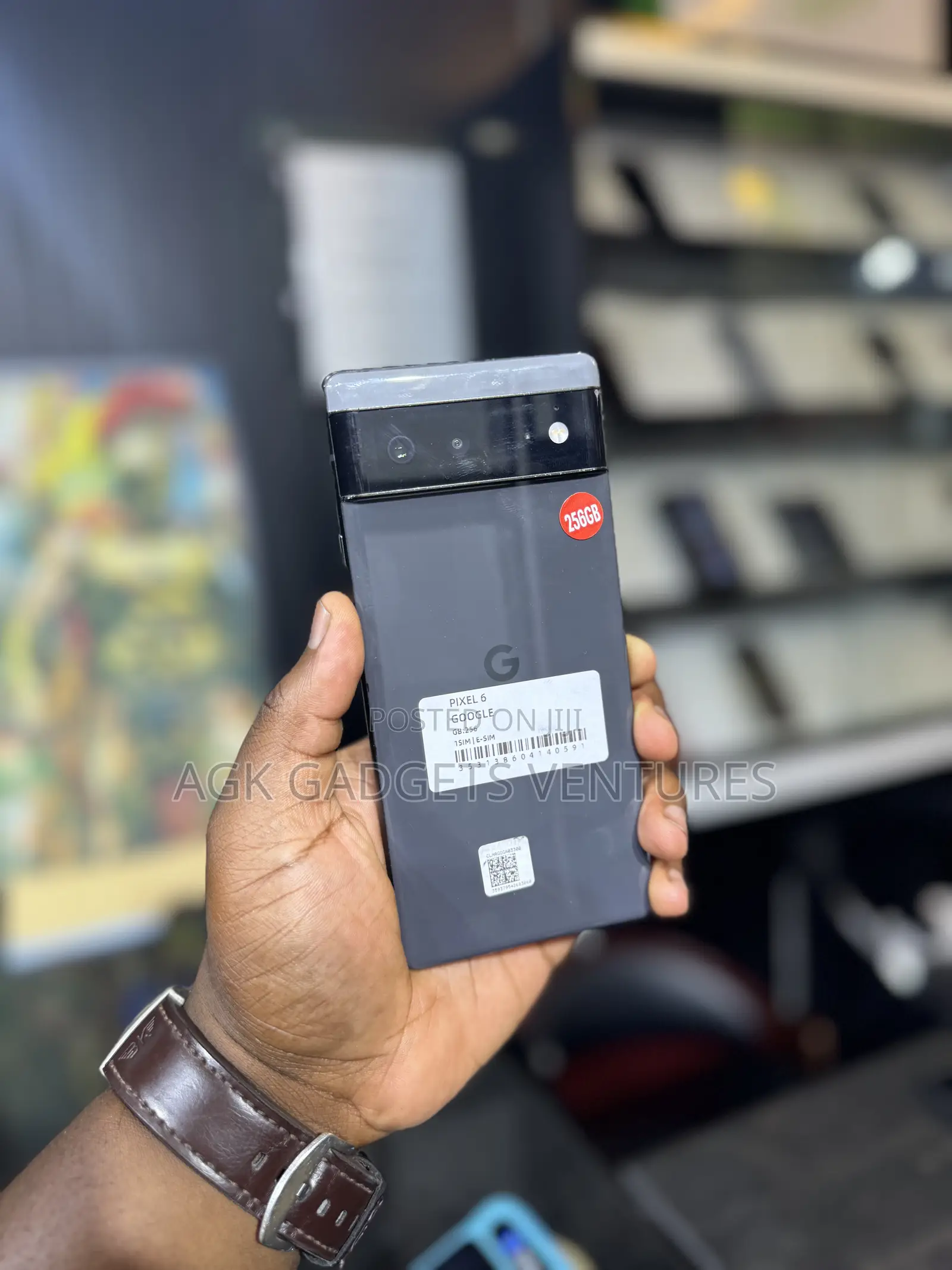 Google Pixel 6 256 GB Black