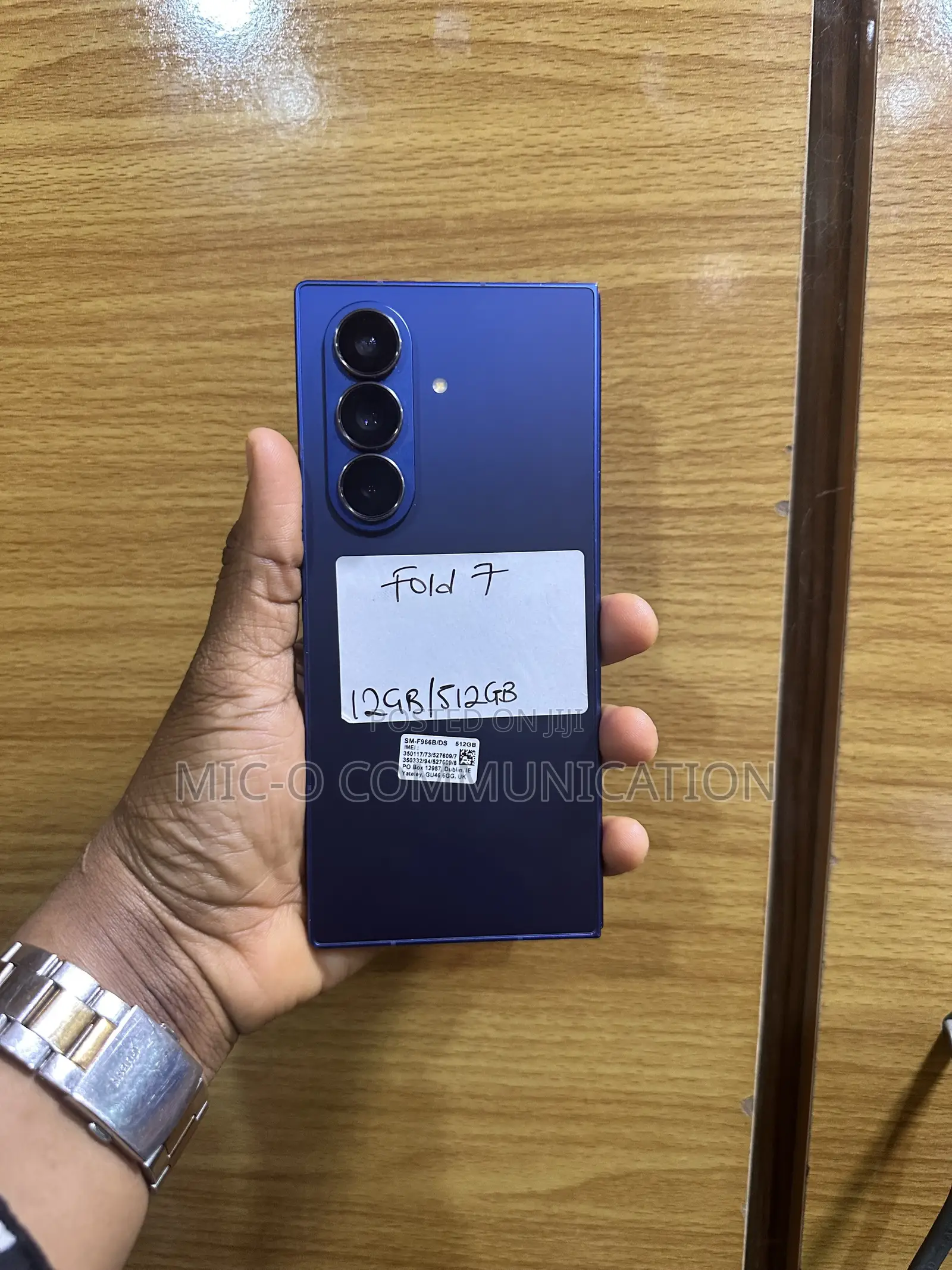 Samsung Galaxy Z Fold7 512 GB Blue