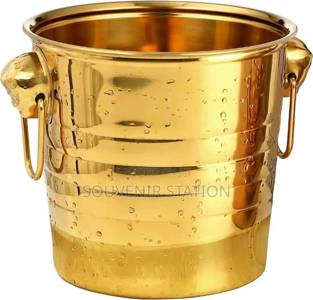 Gold Wine Bucket