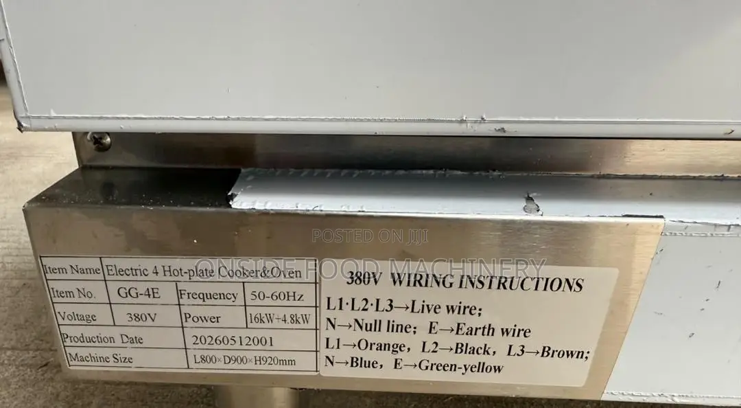 4burners Electric Cooker