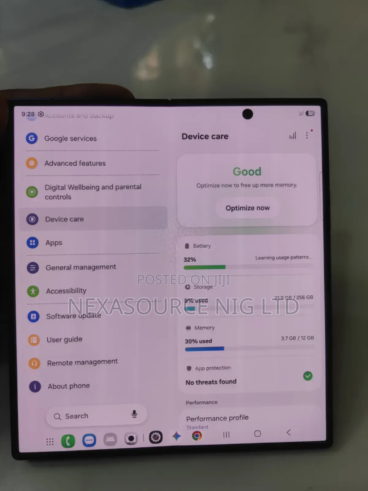 Samsung Galaxy Z Fold7 256 GB Black