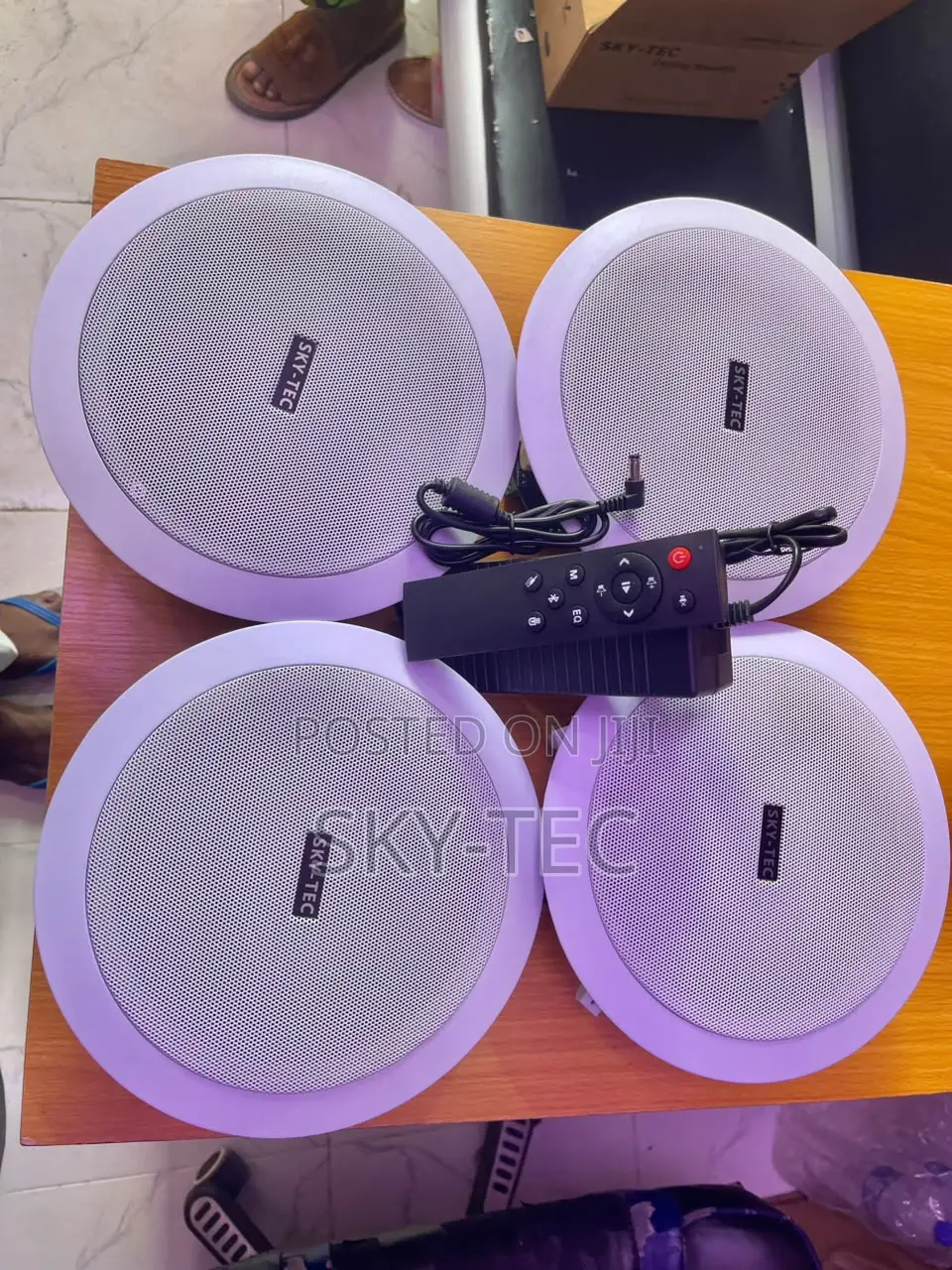 Sky-Tec 50watts 4 in 1 Bluetooth Ceiling Speakers With Remote Control
