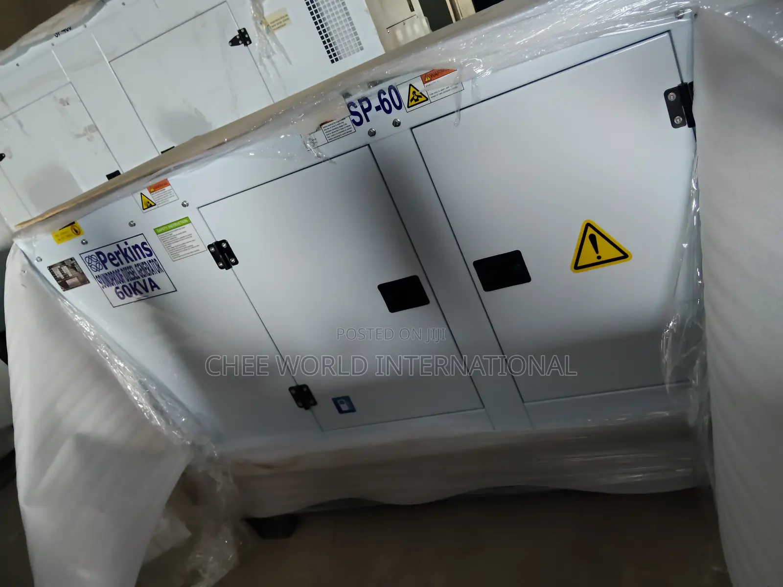 60kVA Original Perkins Silent/Soundproof Diesel Generator copper Coil