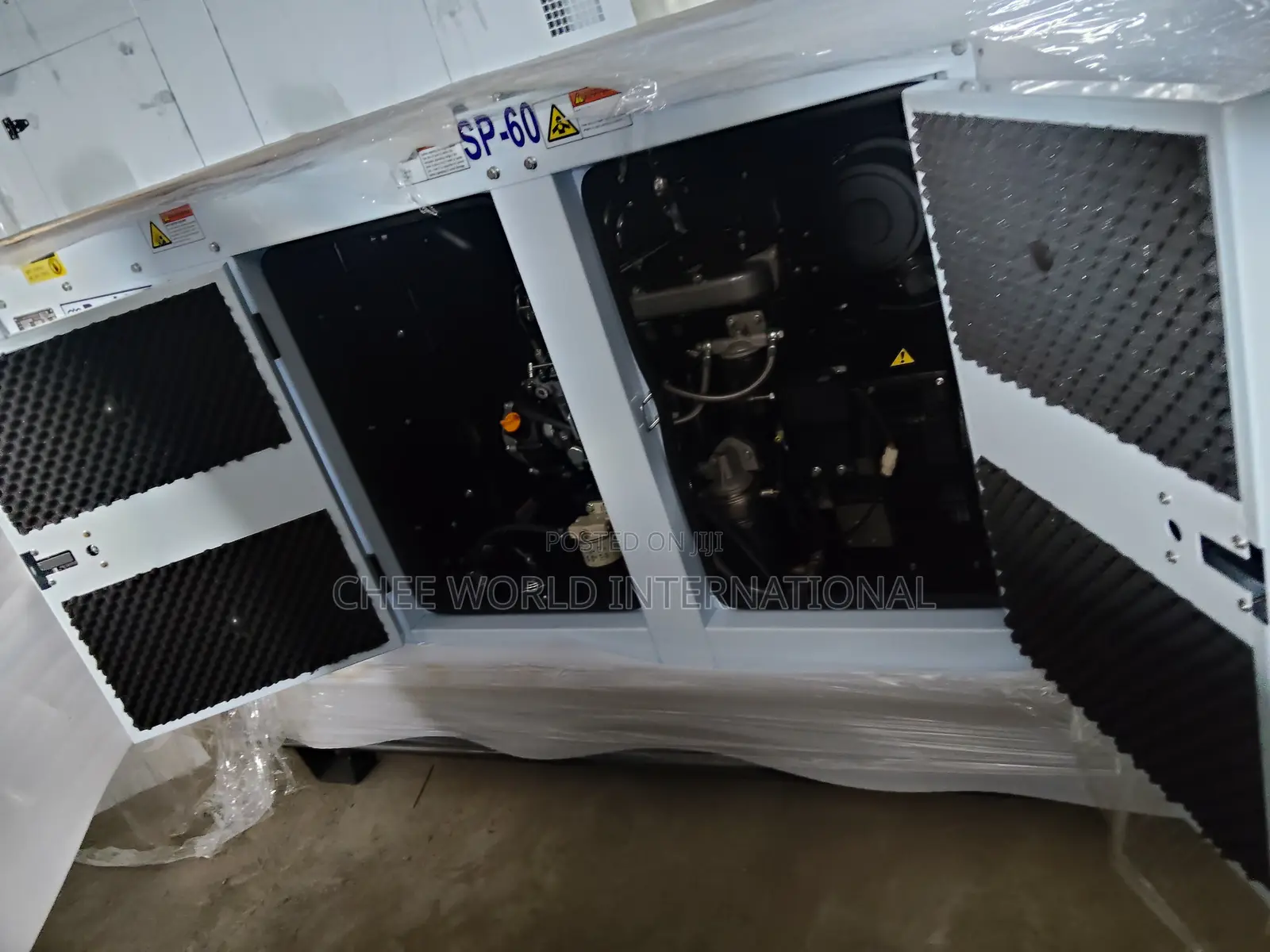 60kVA Original Perkins Silent/Soundproof Diesel Generator copper Coil