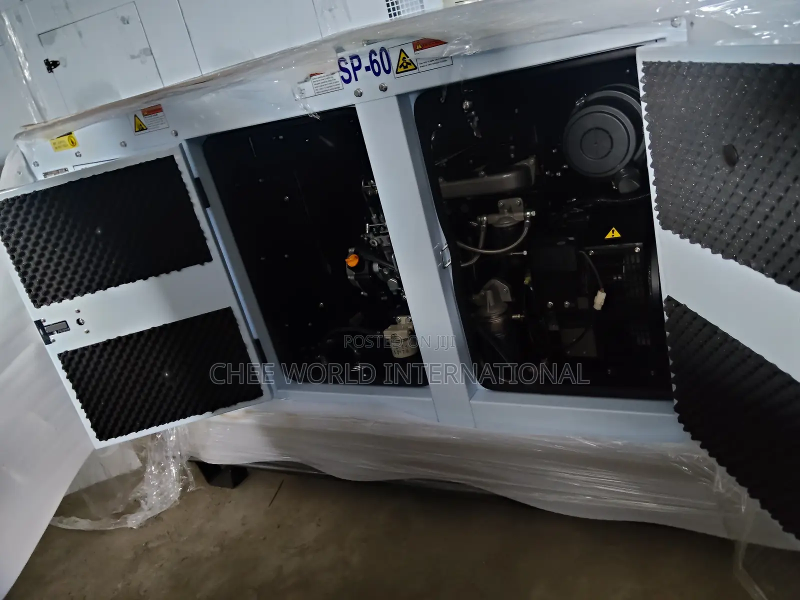 60kVA Original Perkins Silent/Soundproof Diesel Generator copper Coil