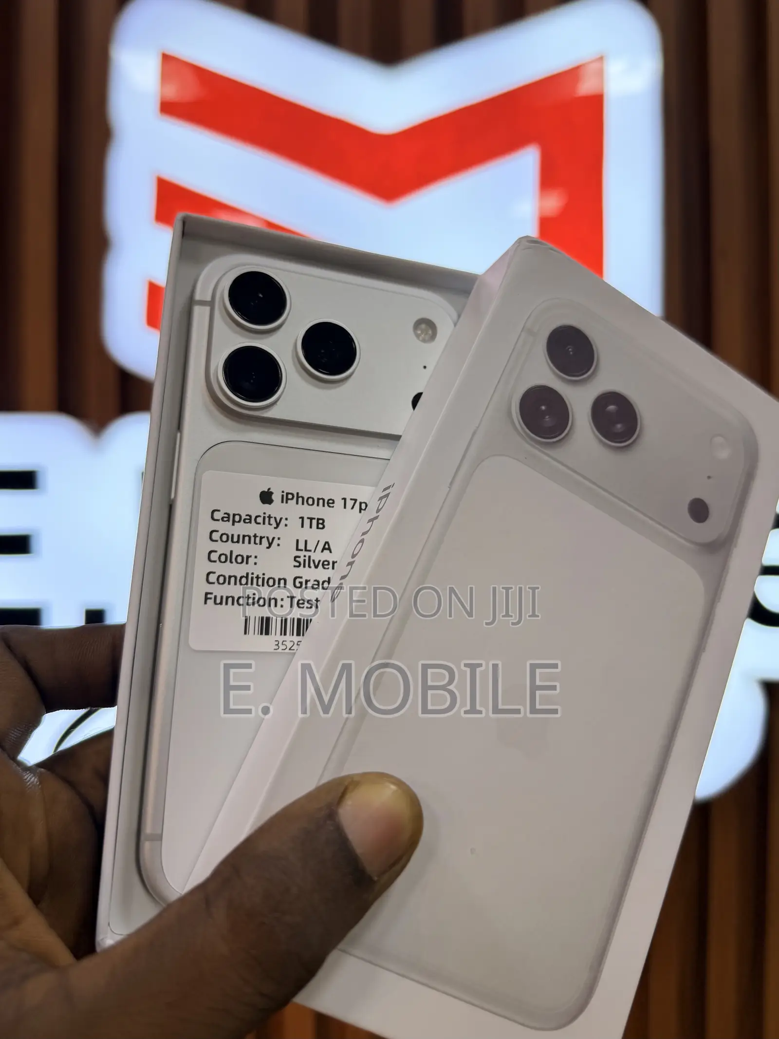 Apple iPhone 17 Pro 1 TB Silver